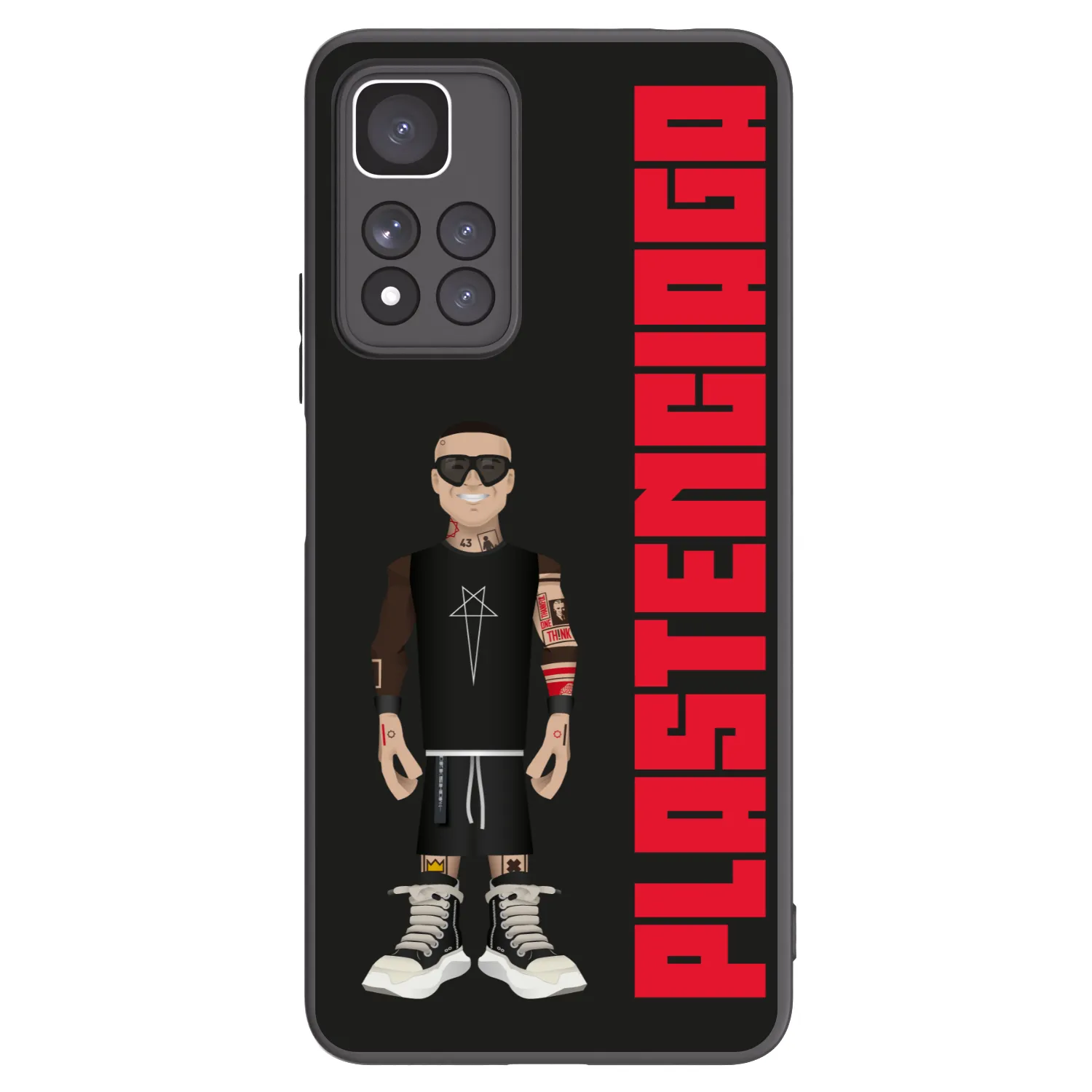 Picasee crna silikonska maskica za Xiaomi Redmi Note 11 Pro+ 5G - Tomáš Rajchl