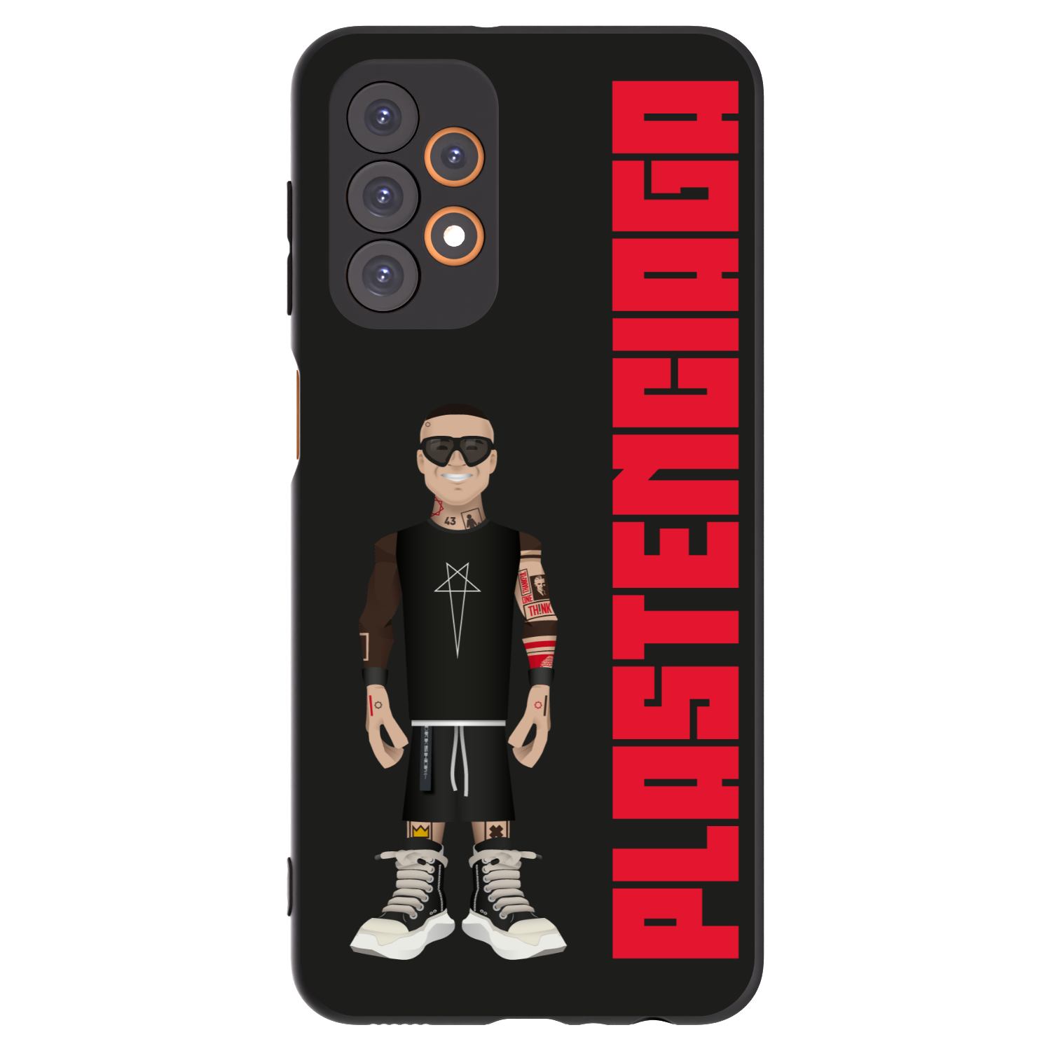 Picasee crna silikonska maskica za Samsung Galaxy A23 A235F 4G - Tomáš Rajchl