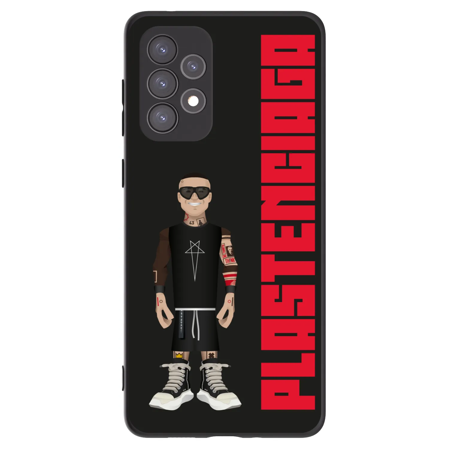 Picasee crna silikonska maskica za Samsung Galaxy A73 5G - Tomáš Rajchl