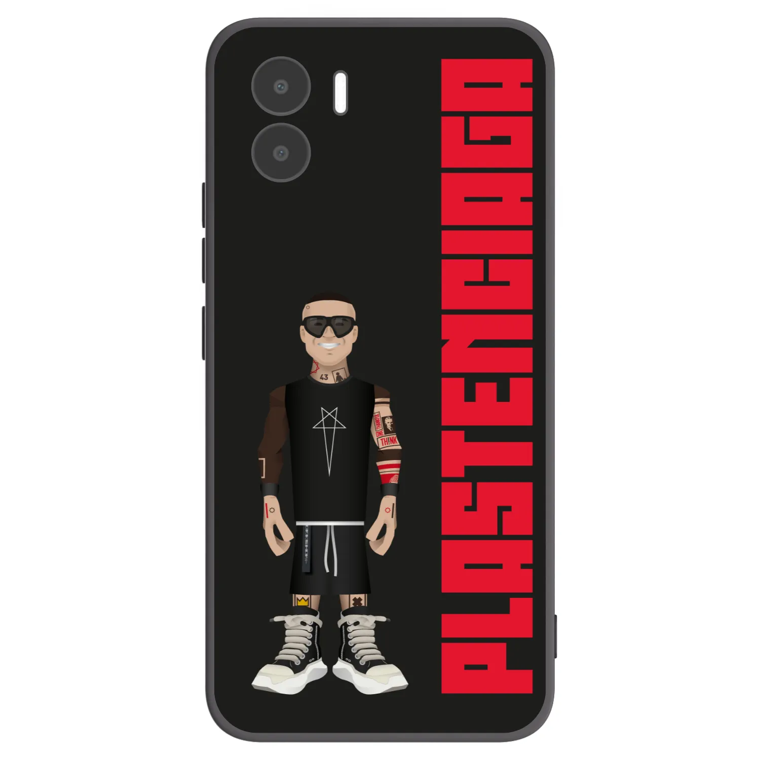 Picasee crna silikonska maskica za Xiaomi Redmi A1 - Tomáš Rajchl