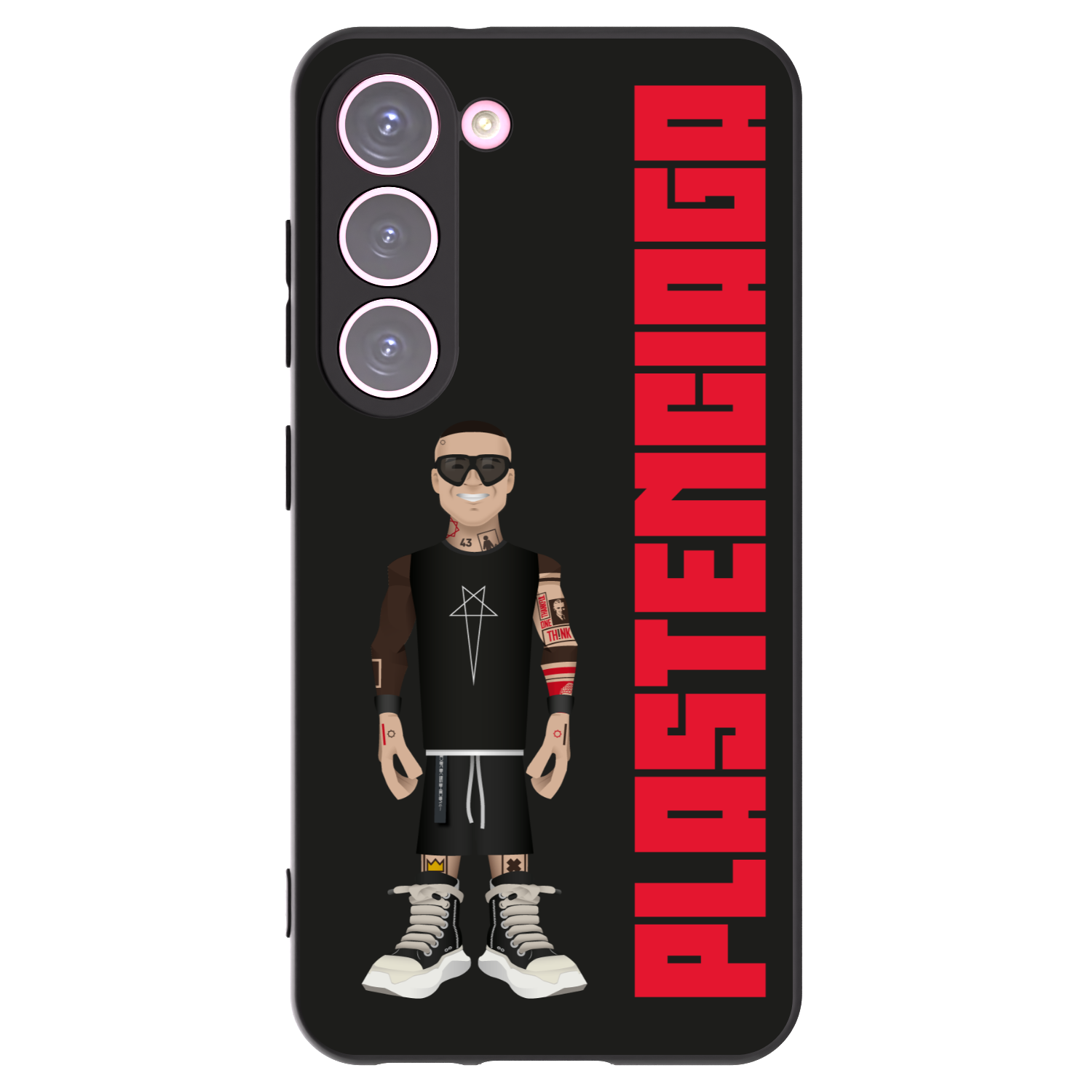 Picasee crna silikonska maskica za Samsung Galaxy S23 5G - Tomáš Rajchl