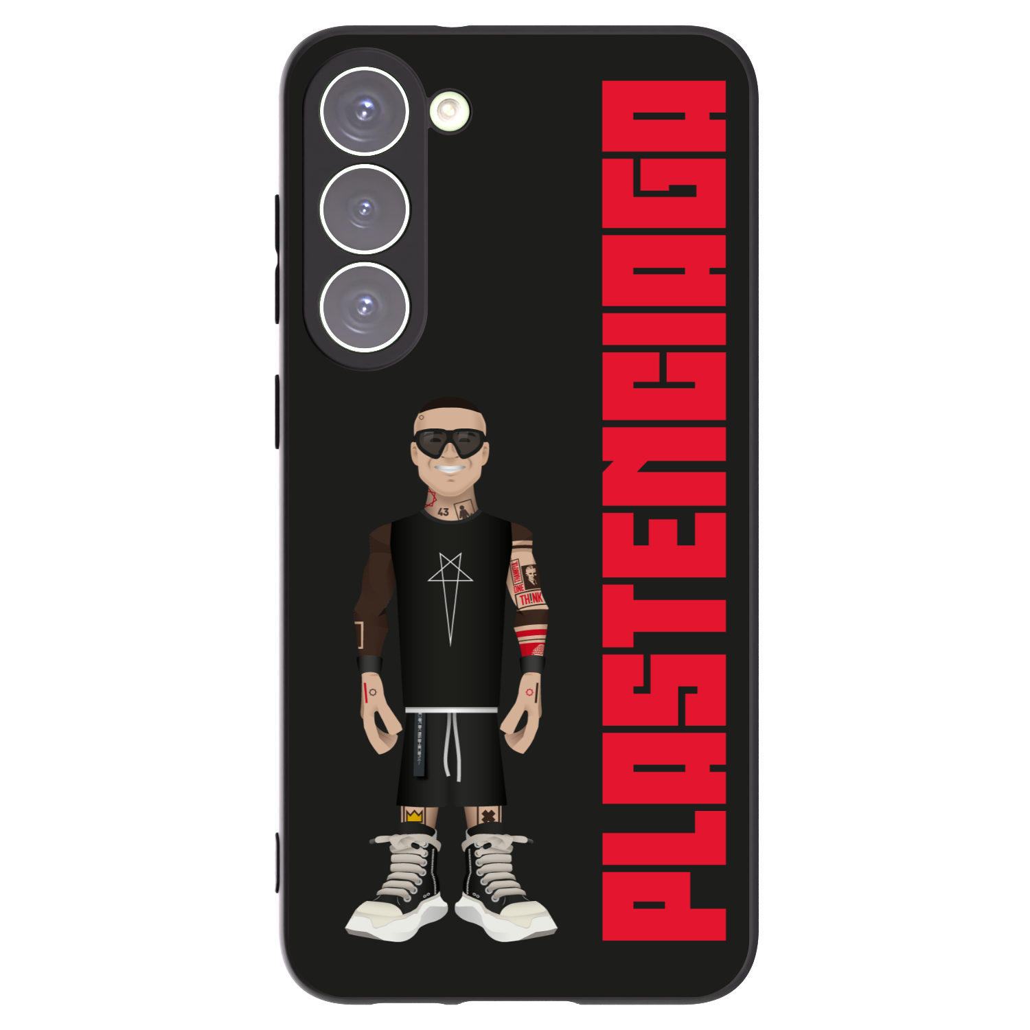 Picasee crna silikonska maskica za Samsung Galaxy S23+ 5G - Tomáš Rajchl