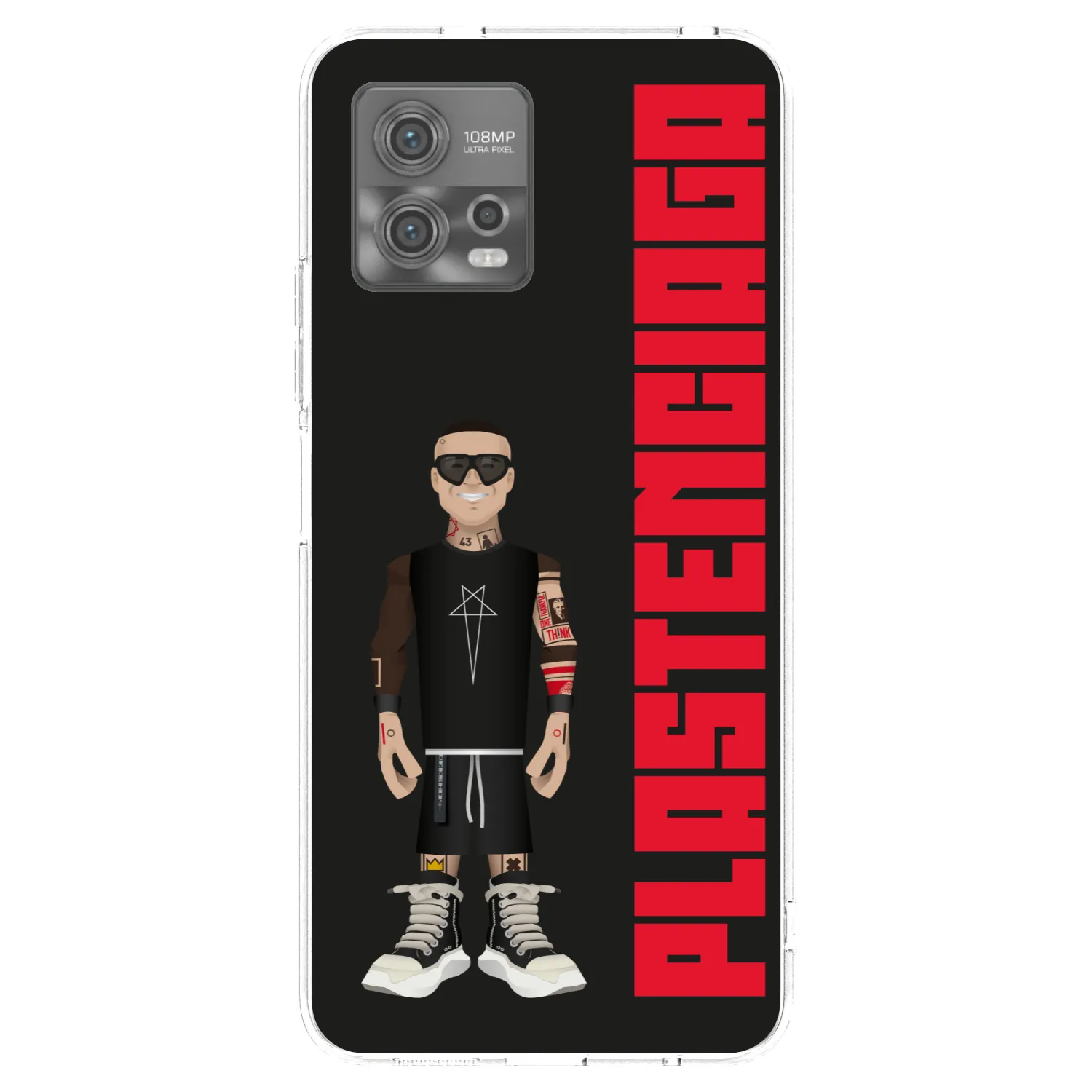 Picasee silikonska prozirna maskica za Motorola Moto G72 - Tomáš Rajchl