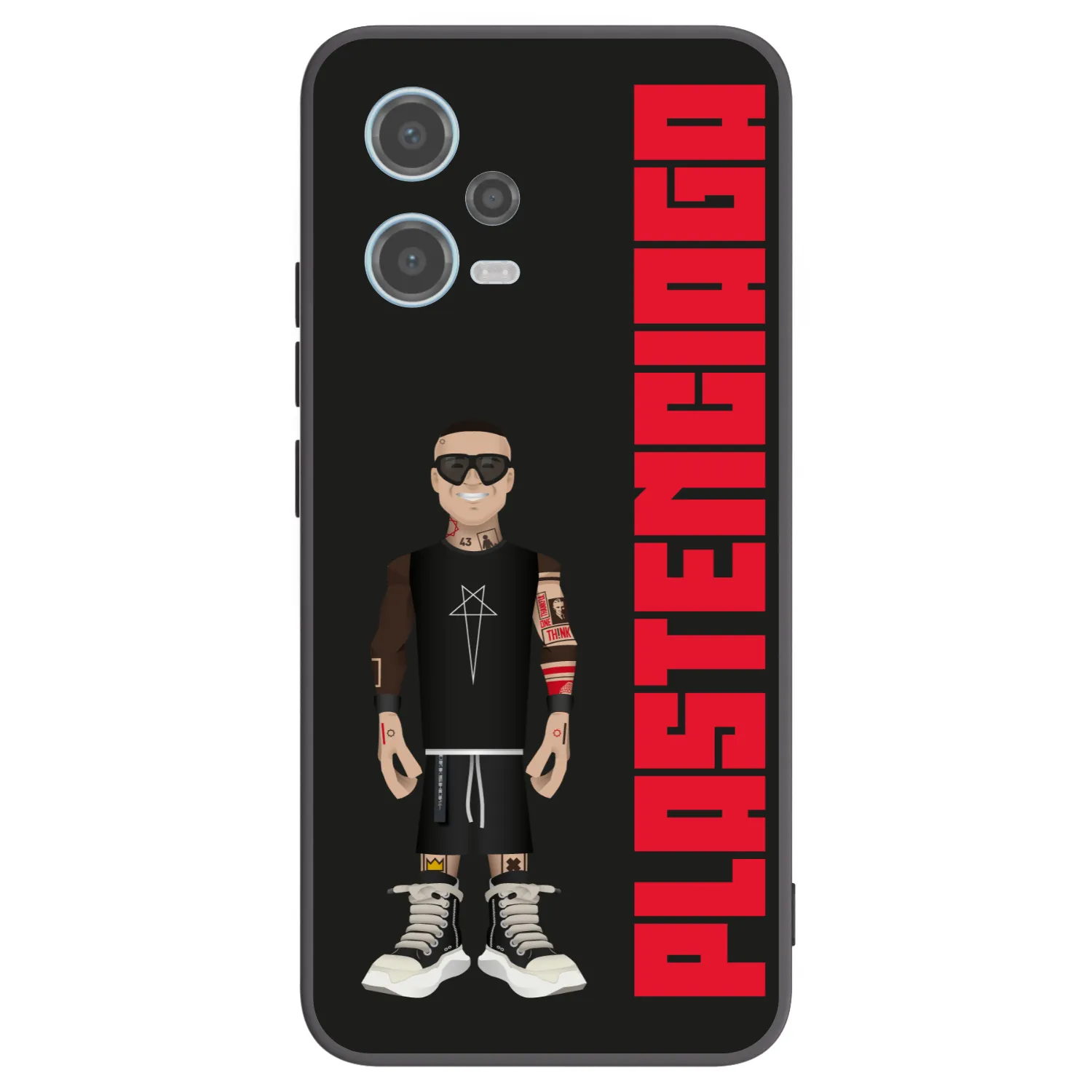 Picasee crna silikonska maskica za Xiaomi Redmi Note 12 5G - Tomáš Rajchl
