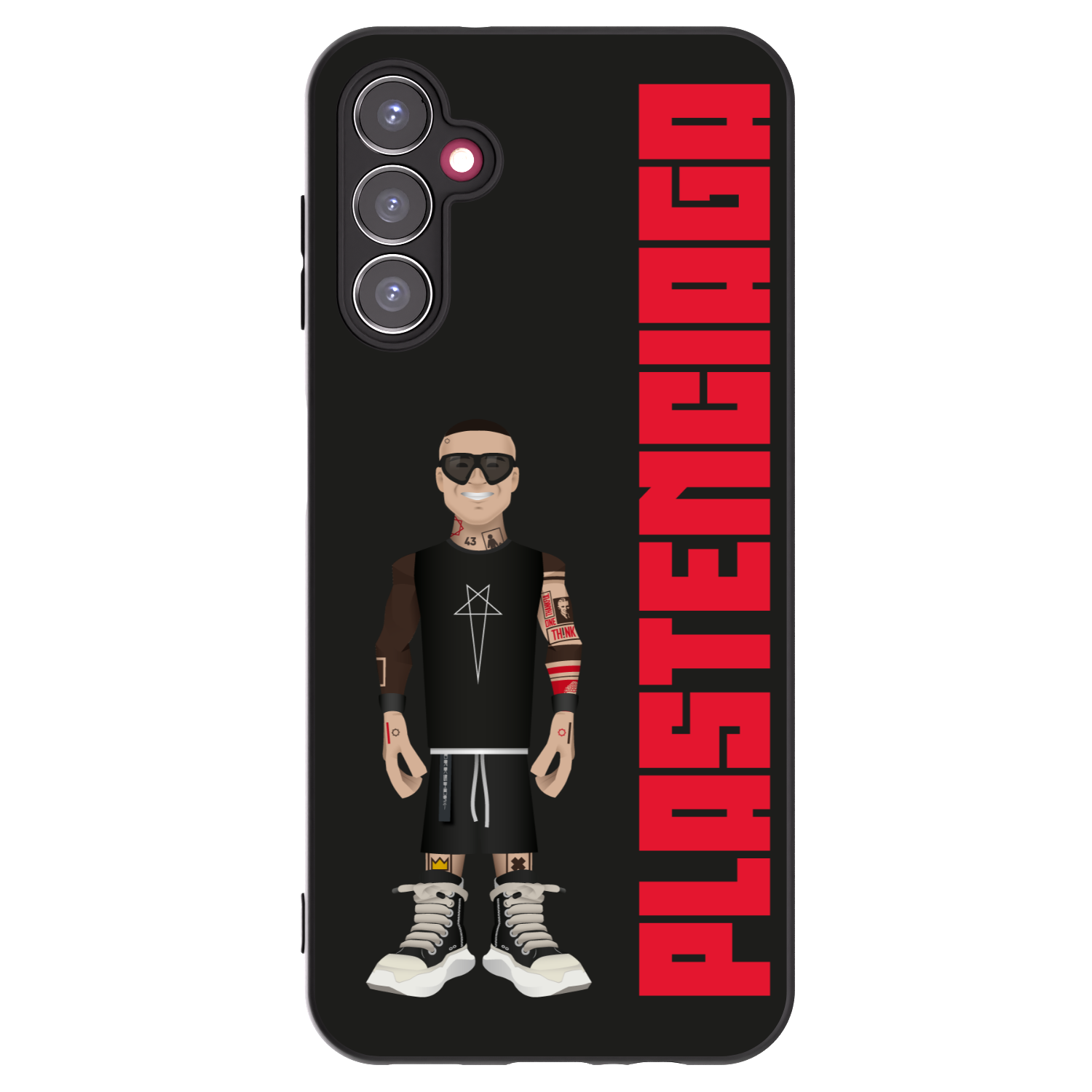 Picasee crna silikonska maskica za Samsung Galaxy A14 4G A145R - Tomáš Rajchl