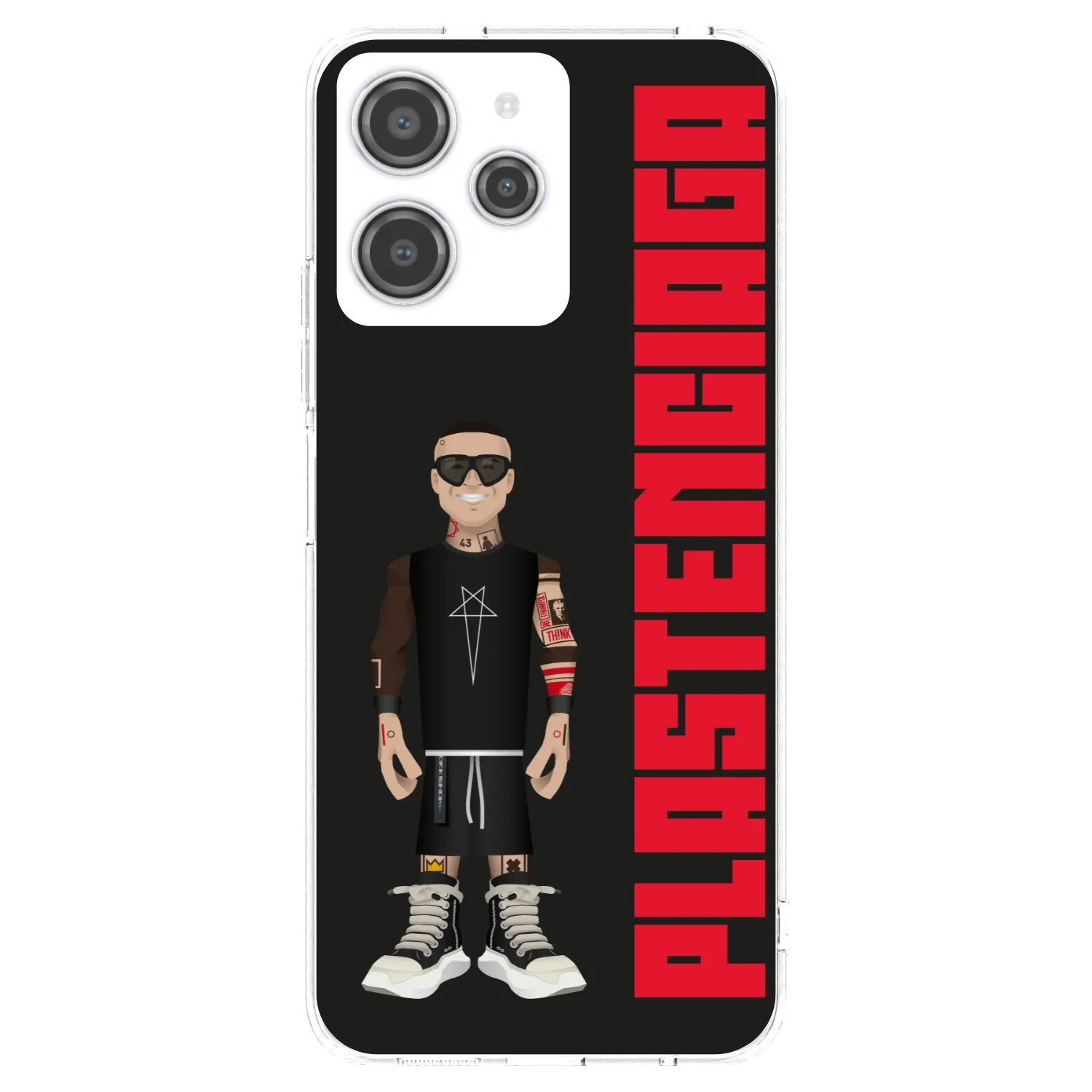 Picasee silikonska prozirna maskica za Xiaomi Redmi 12 4G - Tomáš Rajchl