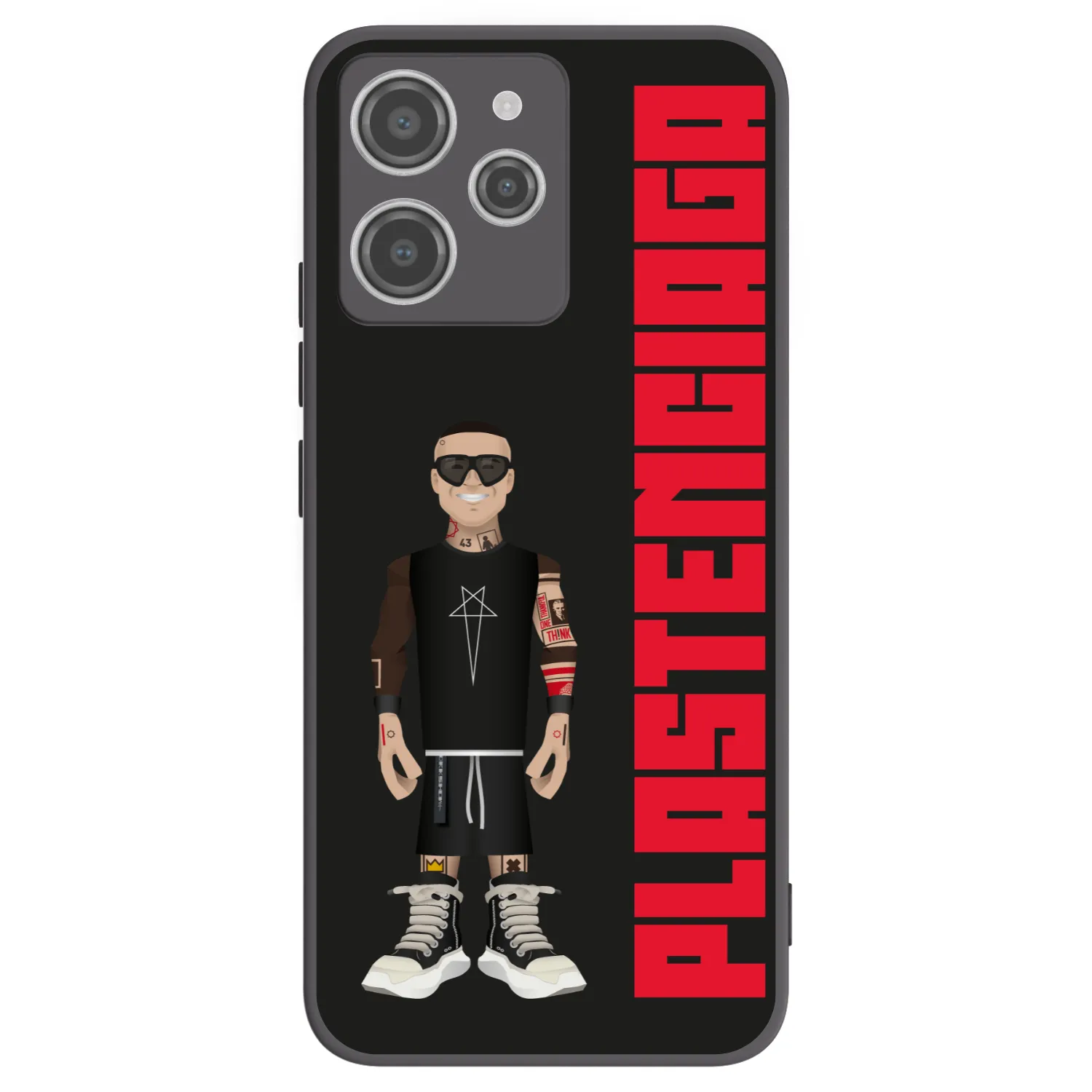 Picasee crna silikonska maskica za Xiaomi Redmi 12 4G - Tomáš Rajchl