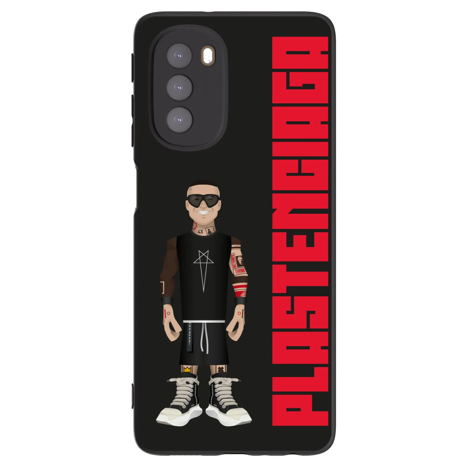 Picasee crna silikonska maskica za Motorola Moto G51 - Tomáš Rajchl