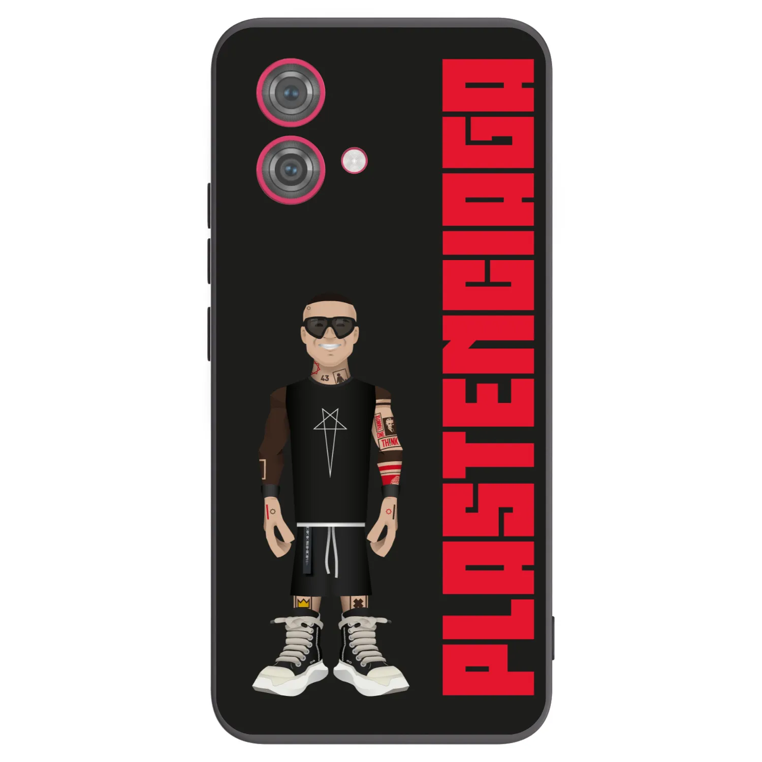 Picasee crna silikonska maskica za Motorola Moto G84 5G - Tomáš Rajchl