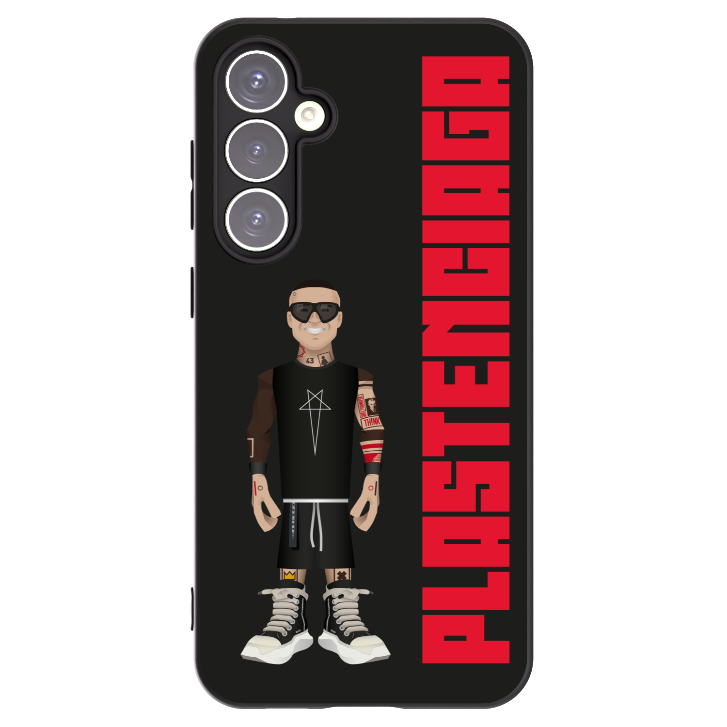 Picasee crna silikonska maskica za Samsung Galaxy S23 FE S711B - Tomáš Rajchl