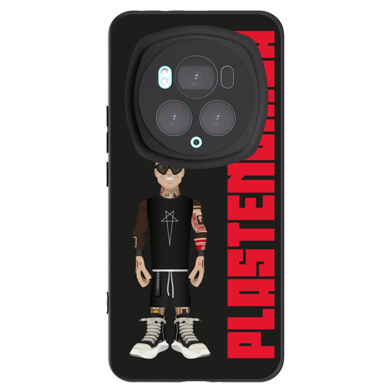 Picasee crna silikonska maskica za Honor Magic6 Pro - Tomáš Rajchl