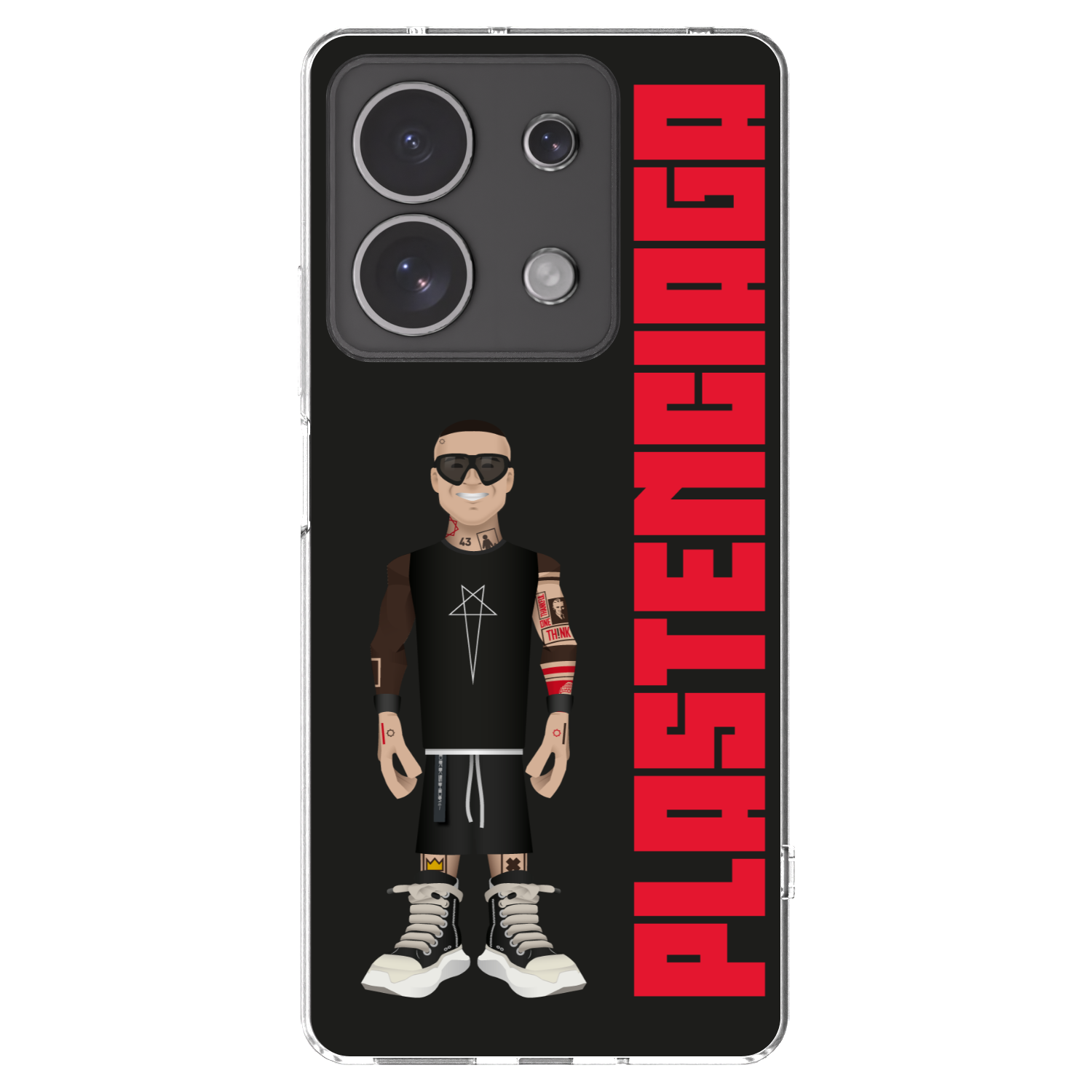 Picasee silikonska prozirna maskica za Xiaomi Redmi Note 13 4G - Tomáš Rajchl