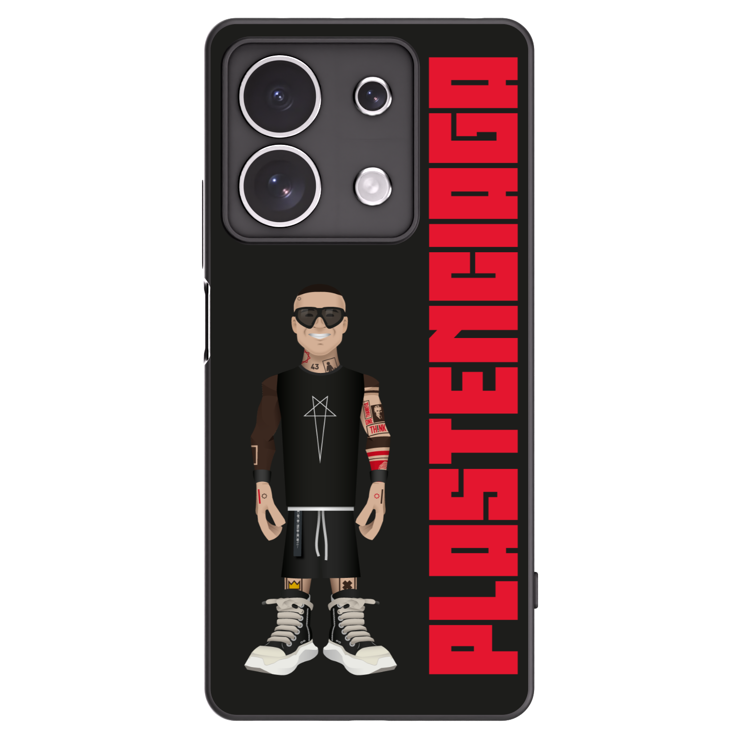 Picasee crna silikonska maskica za Xiaomi Redmi Note 13 4G - Tomáš Rajchl