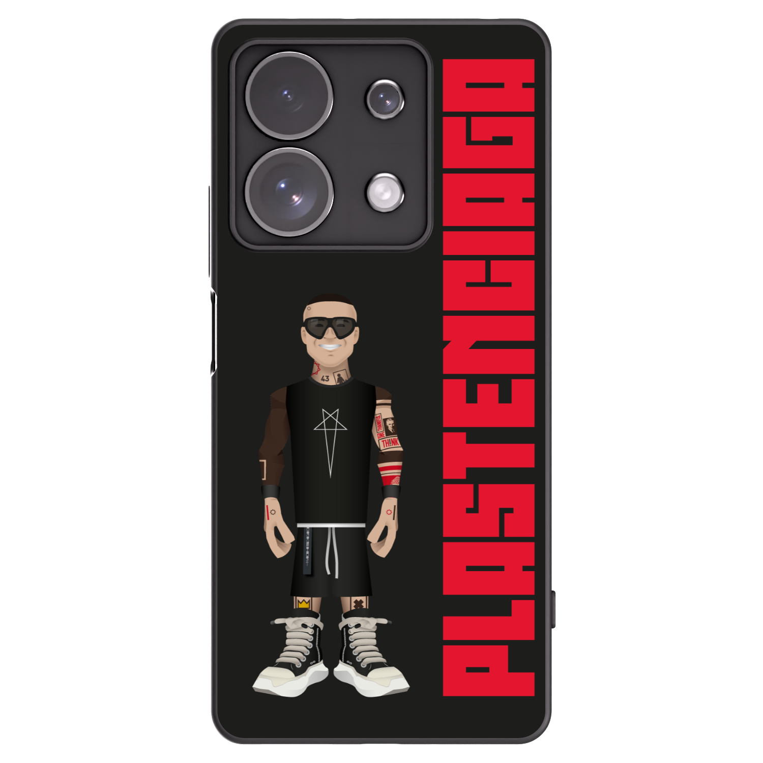 Picasee crna silikonska maskica za Xiaomi Redmi Note 13 Pro 4G - Tomáš Rajchl