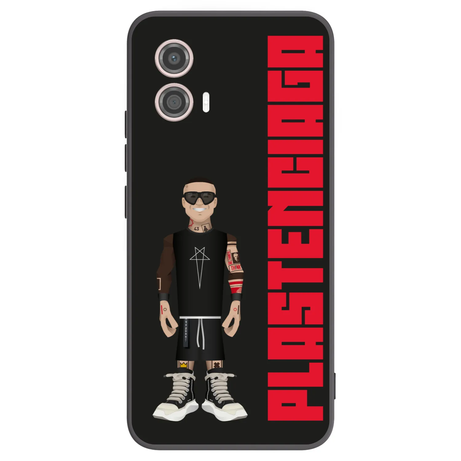 Picasee crna silikonska maskica za Motorola Moto G53 5G - Tomáš Rajchl