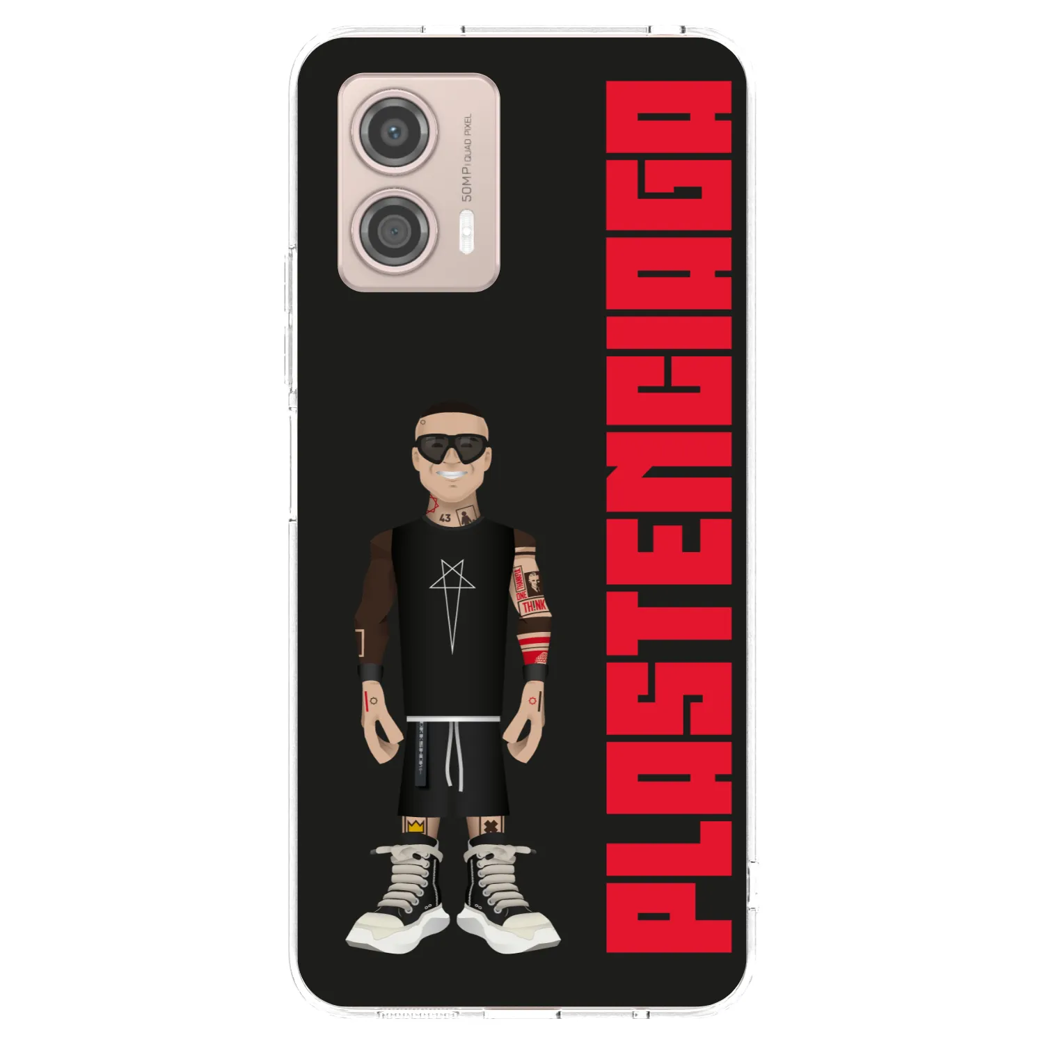 Picasee silikonska prozirna maskica za Motorola Moto G53 5G - Tomáš Rajchl