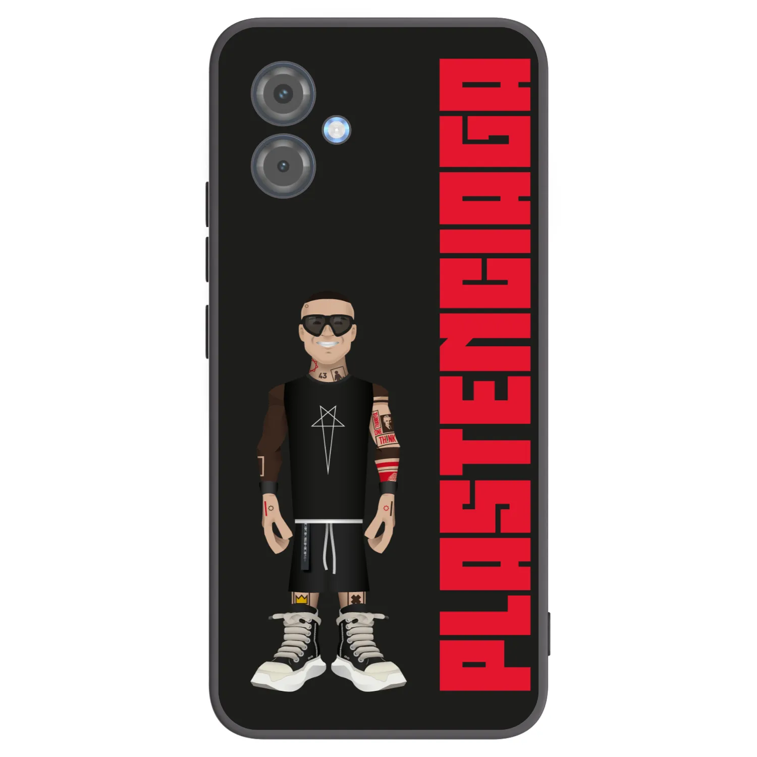 Picasee crna silikonska maskica za Motorola Moto G14 - Tomáš Rajchl