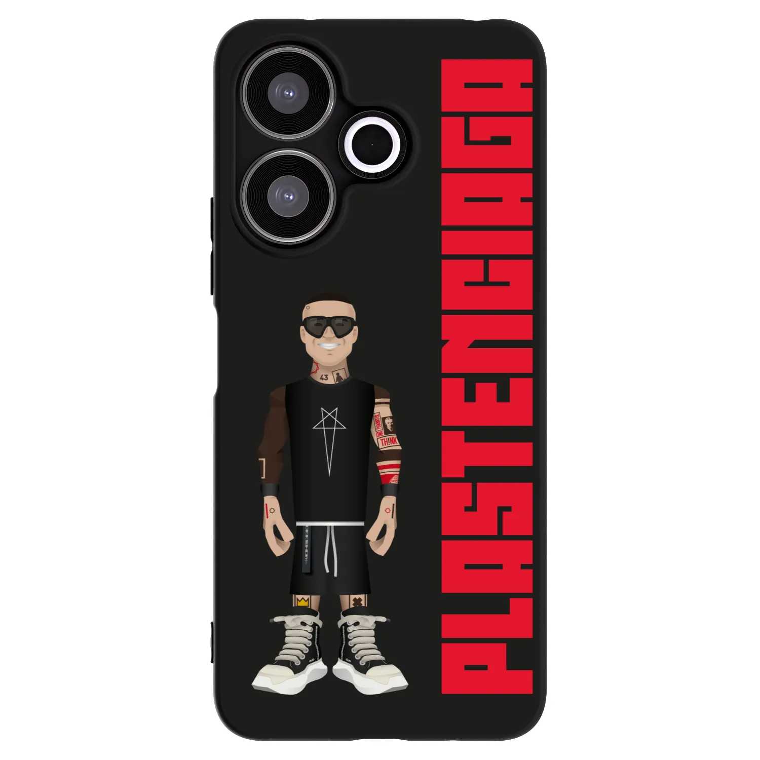 Picasee crna silikonska maskica za Xiaomi Redmi 13 4G - Tomáš Rajchl