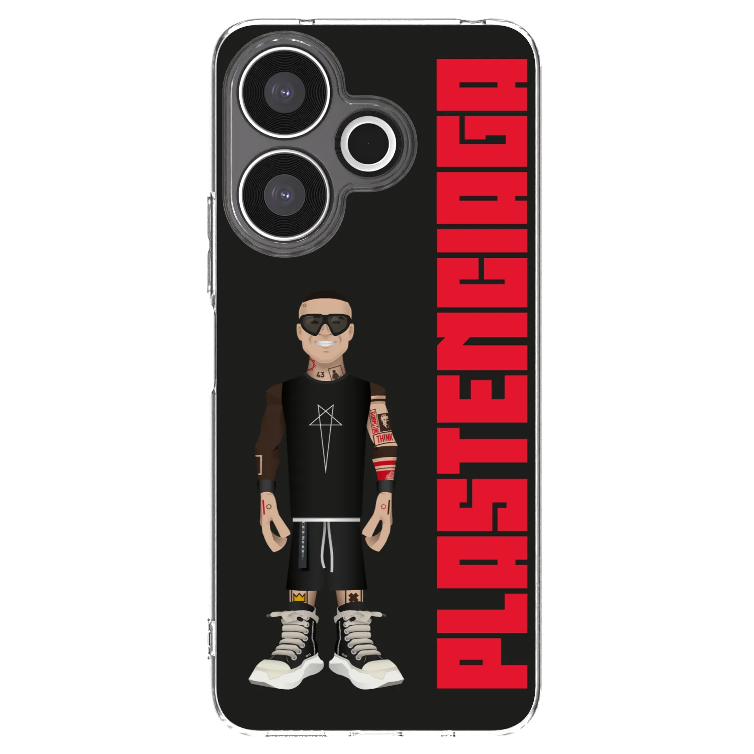 Picasee silikonska prozirna maskica za Xiaomi Redmi 13 4G - Tomáš Rajchl