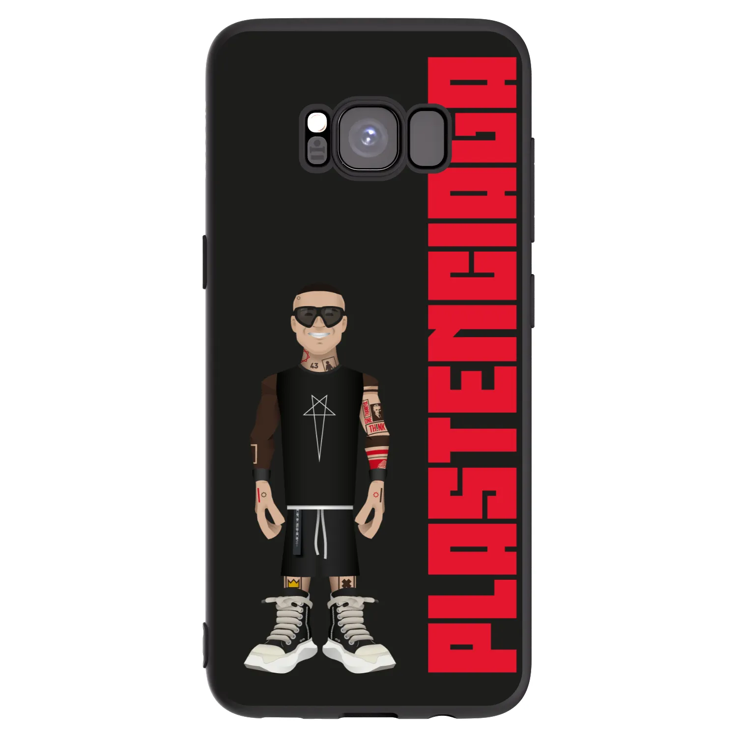 Picasee crna silikonska maskica za Samsung Galaxy S8 G950F - Tomáš Rajchl