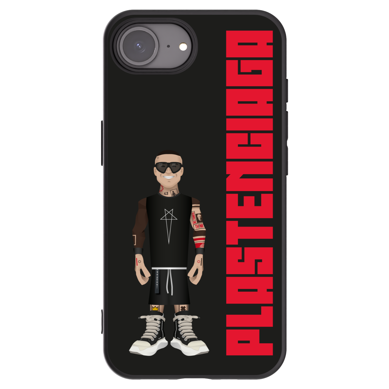 Picasee crna silikonska maskica za Apple iPhone 16e - Tomáš Rajchl