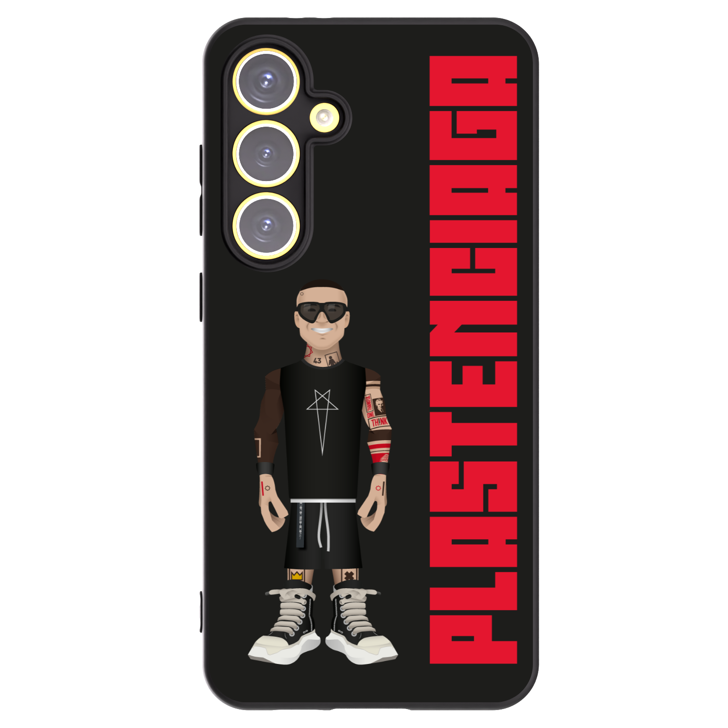 Picasee crna silikonska maskica za Samsung Galaxy S24 FE S721B - Tomáš Rajchl