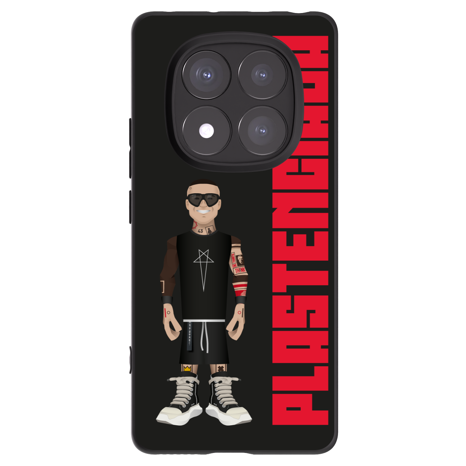 Picasee crna silikonska maskica za Xiaomi Redmi Note 14 Pro+ 5G - Tomáš Rajchl