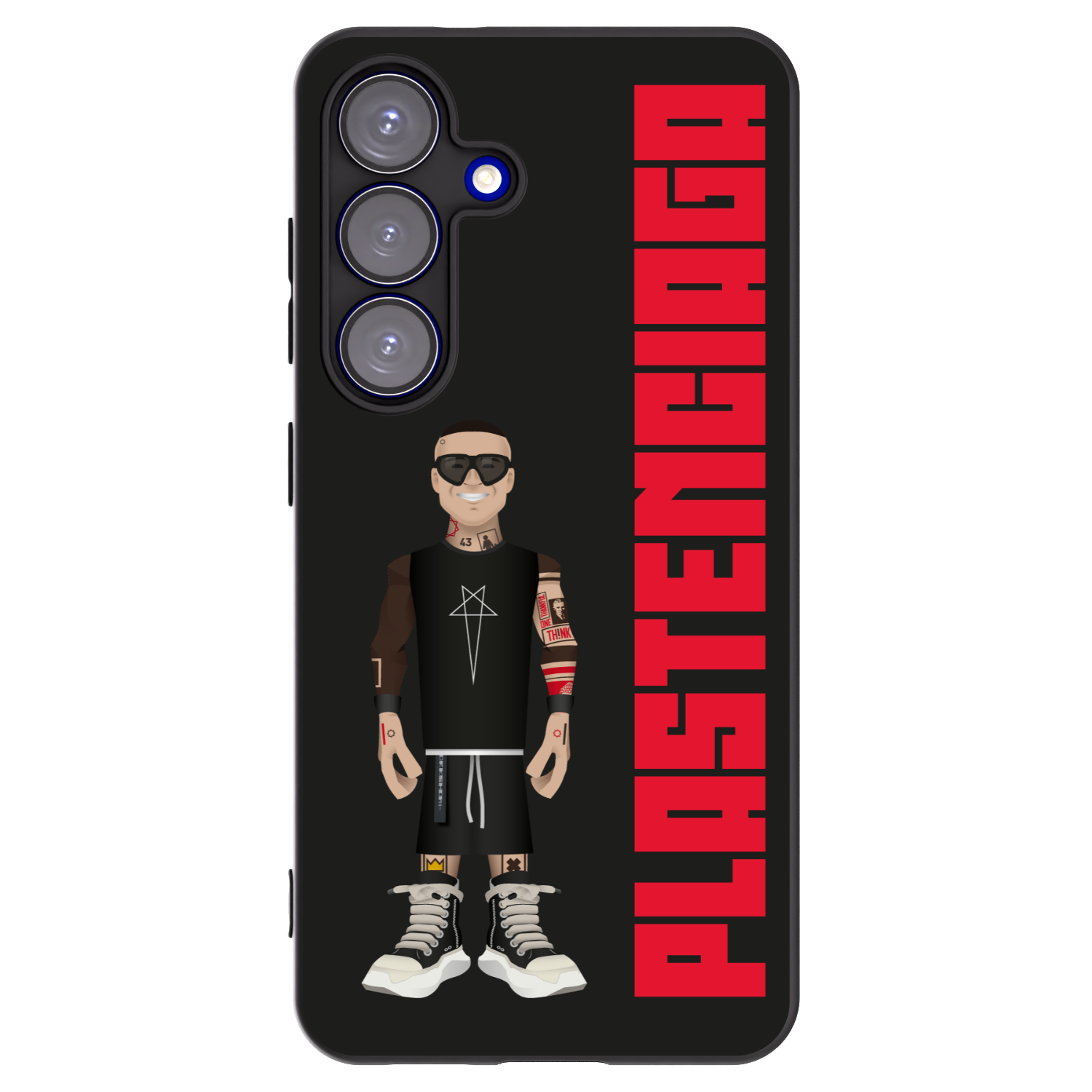 Picasee crna silikonska maskica za Samsung Galaxy S25 5G - Tomáš Rajchl