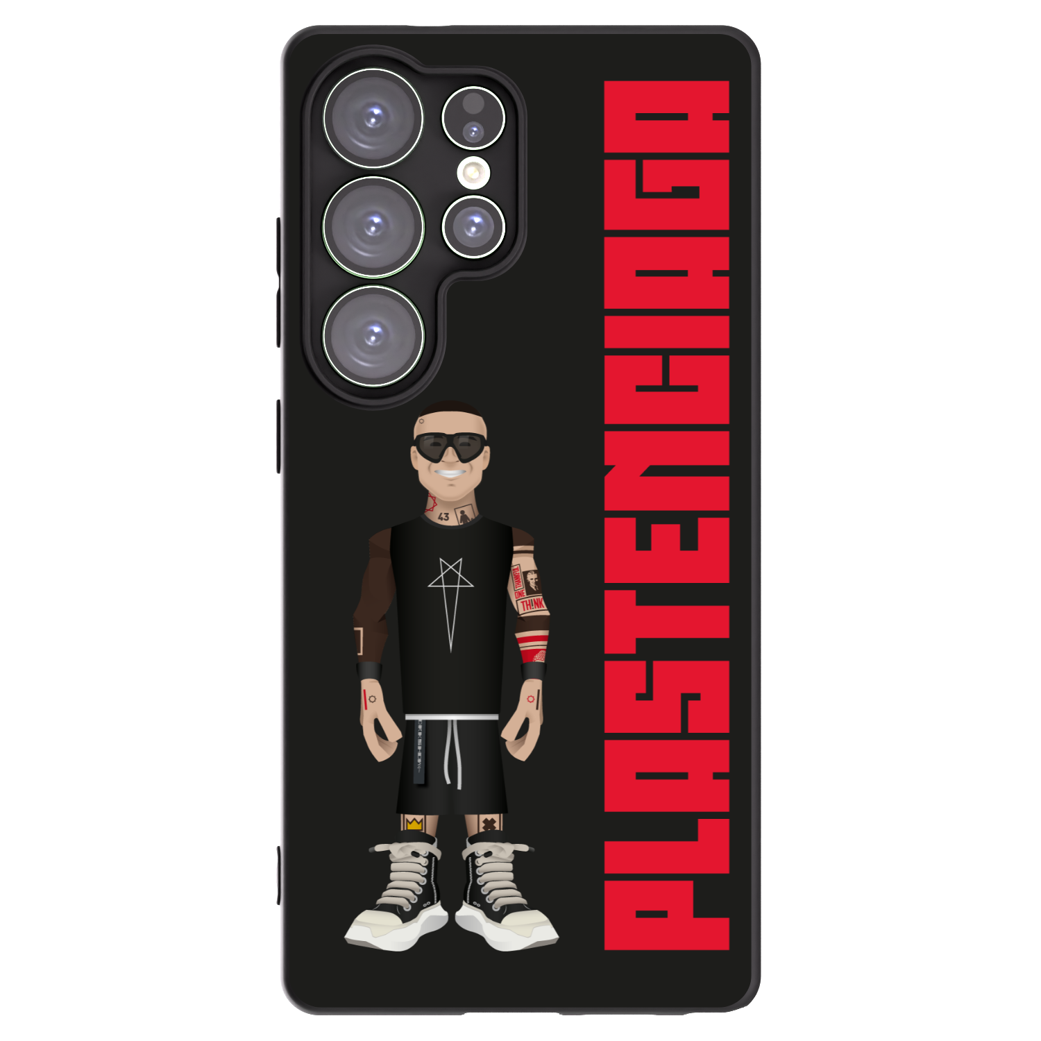 Picasee crna silikonska maskica za Samsung Galaxy S25 Ultra 5G - Tomáš Rajchl