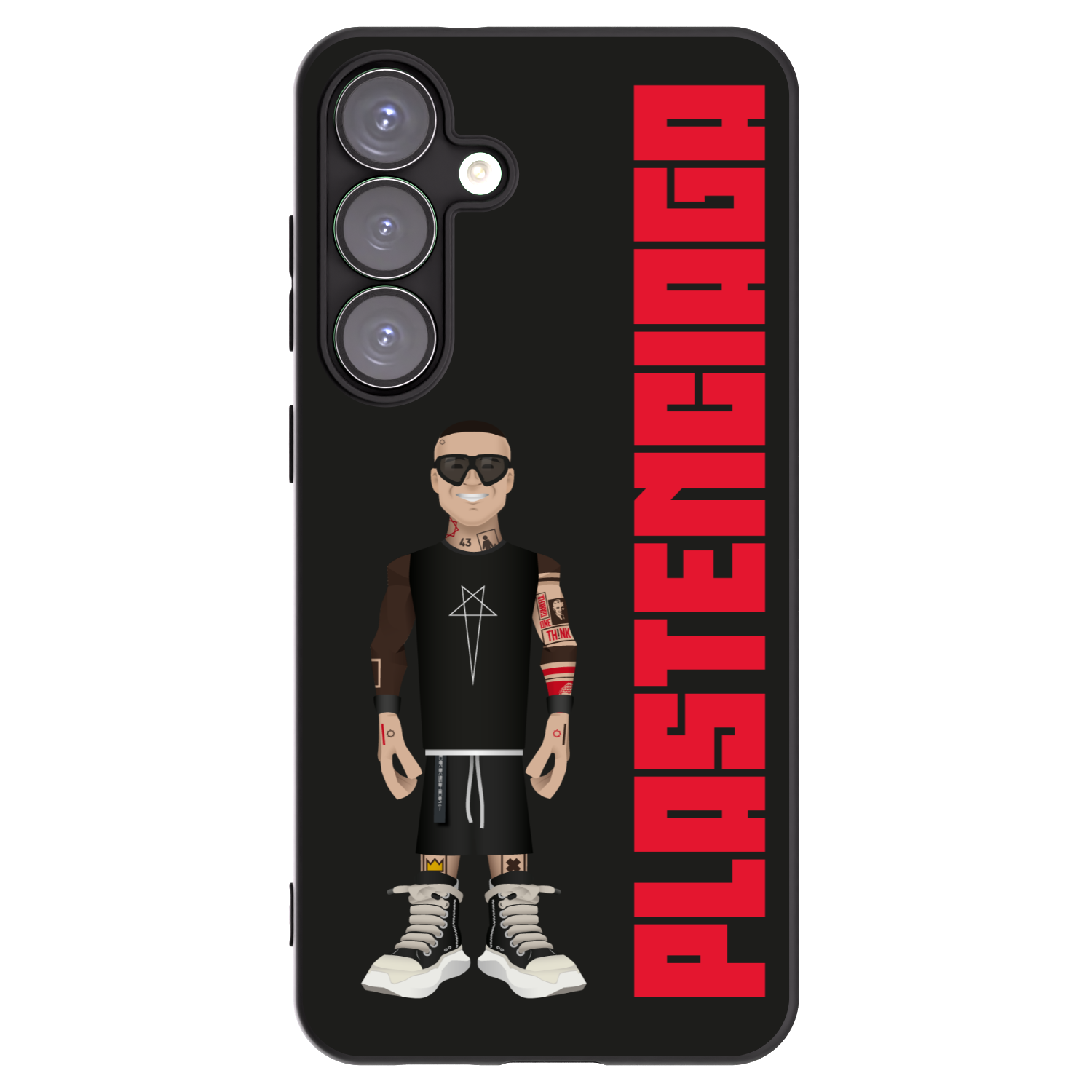 Picasee crna silikonska maskica za Samsung Galaxy S25+ 5G - Tomáš Rajchl