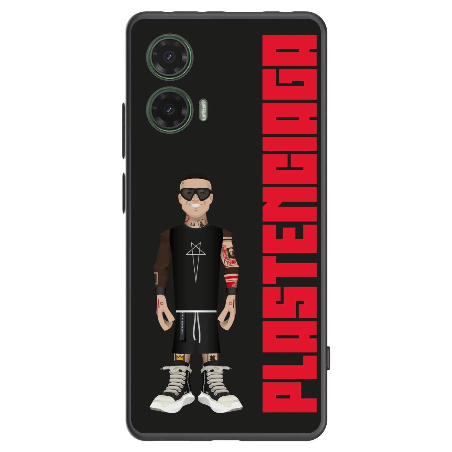 Picasee crna silikonska maskica za Motorola Moto G35 5G - Tomáš Rajchl