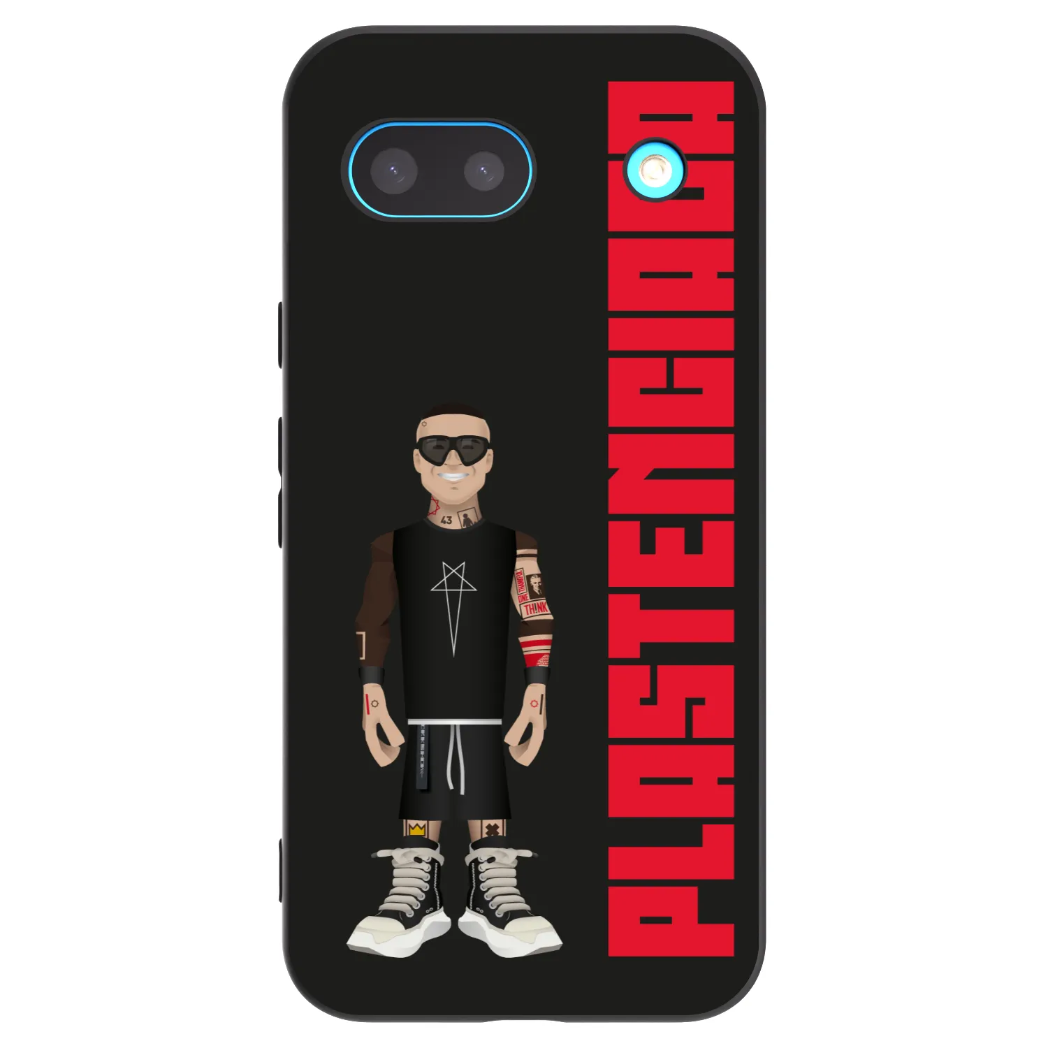 Picasee crna silikonska maskica za Google Pixel 8a - Tomáš Rajchl