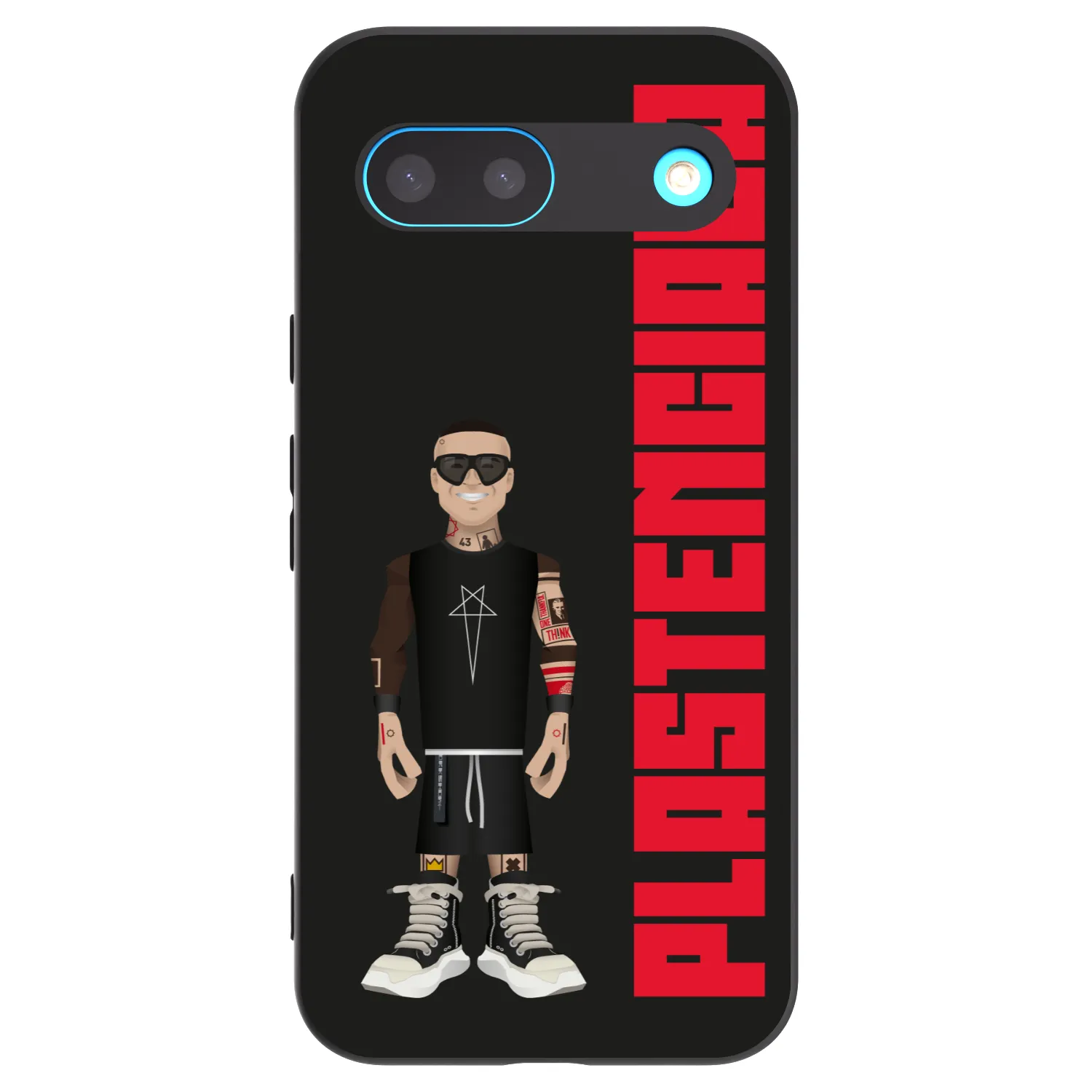 Picasee crna silikonska maskica za Google Pixel 8 - Tomáš Rajchl