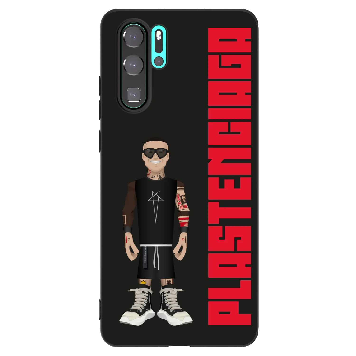 Picasee crna silikonska maskica za Huawei P30 Pro - Tomáš Rajchl