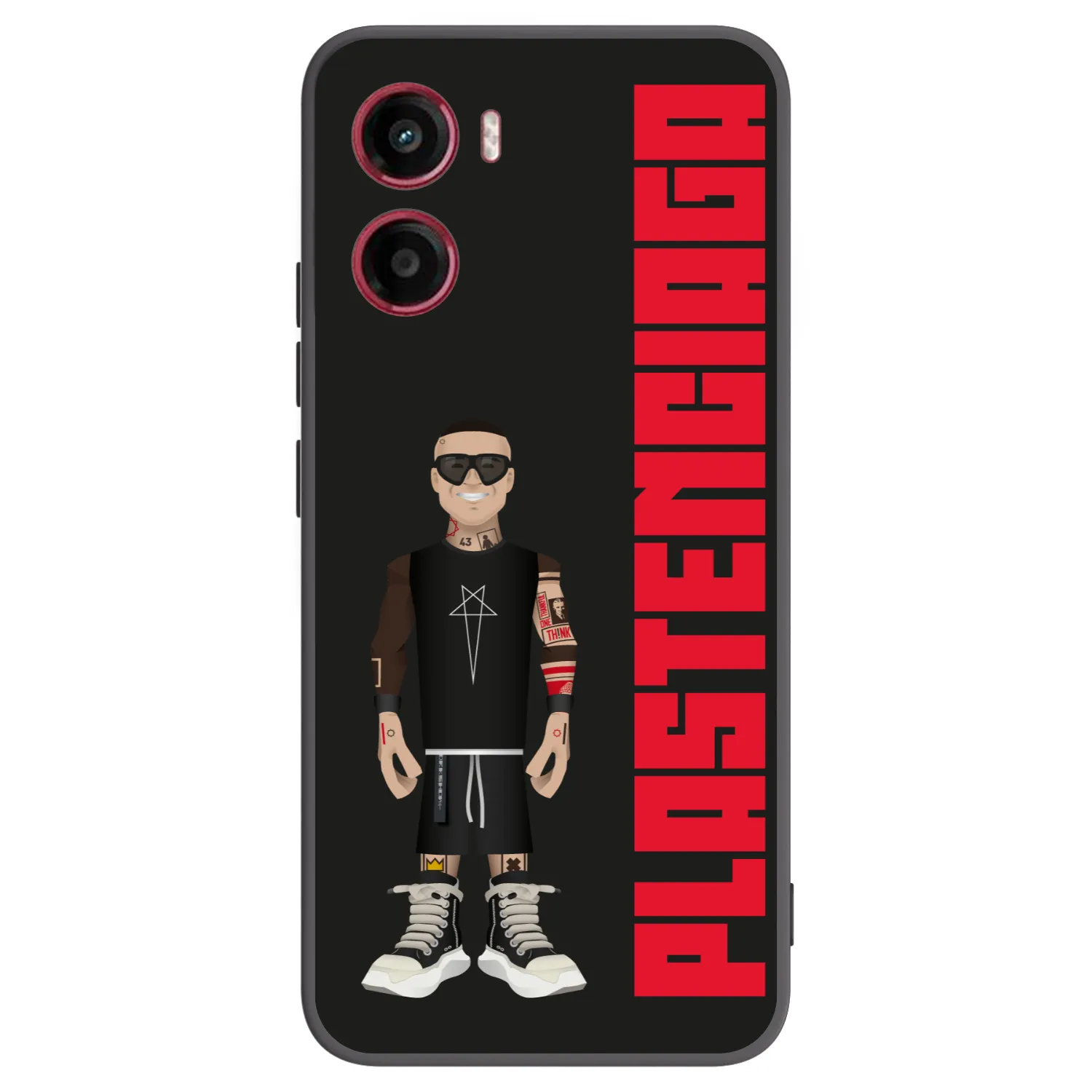 Picasee crna silikonska maskica za Motorola Moto G05 - Tomáš Rajchl