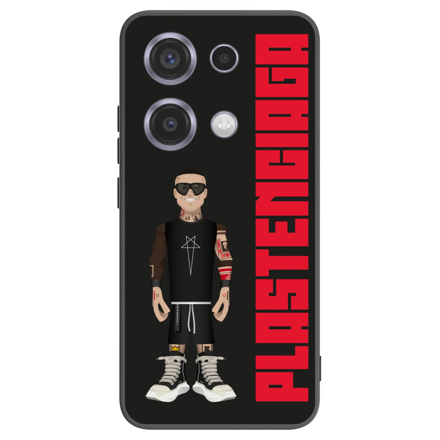 Picasee crna silikonska maskica za Xiaomi Redmi Note 14S - Tomáš Rajchl