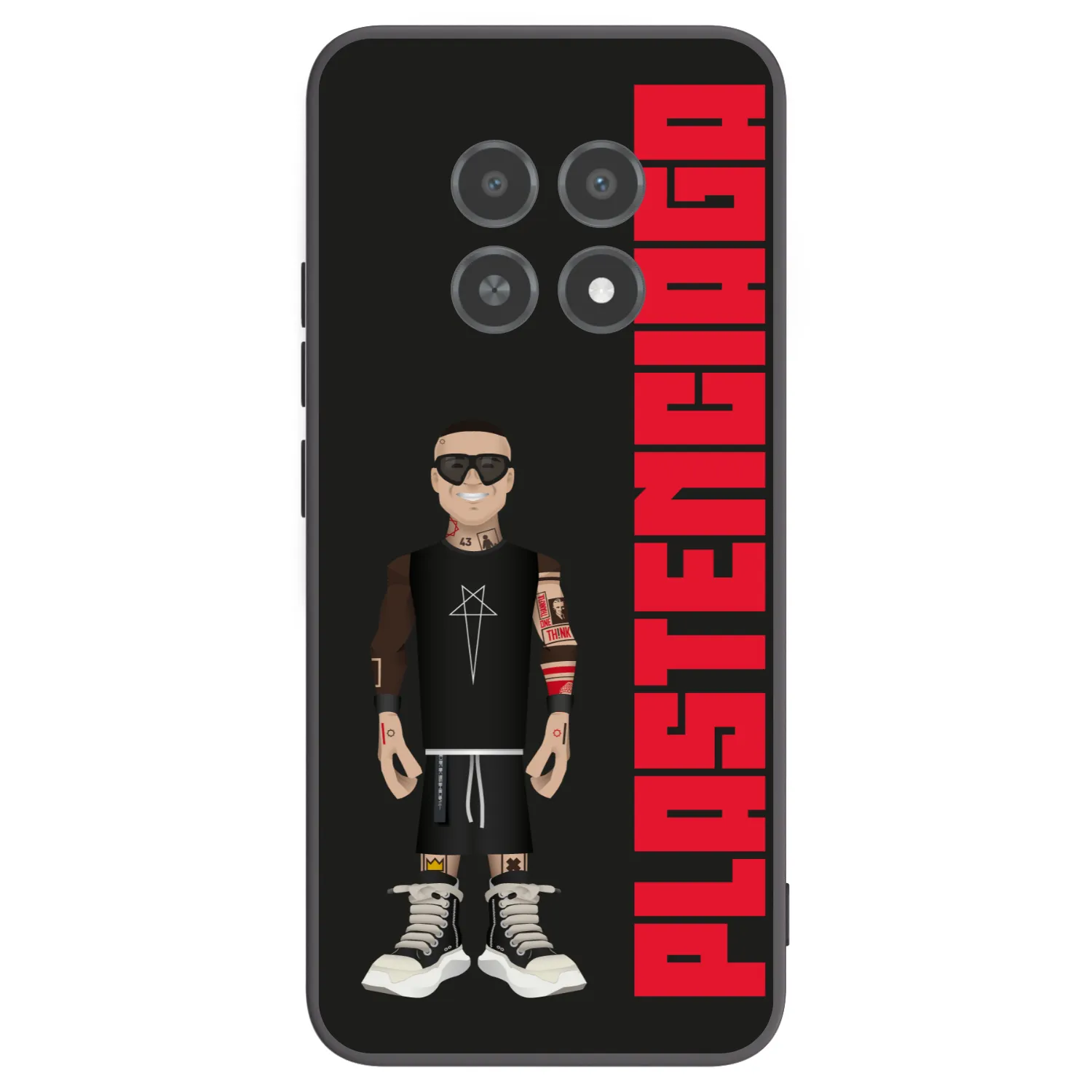 Picasee crna silikonska maskica za Realme 12X - Tomáš Rajchl