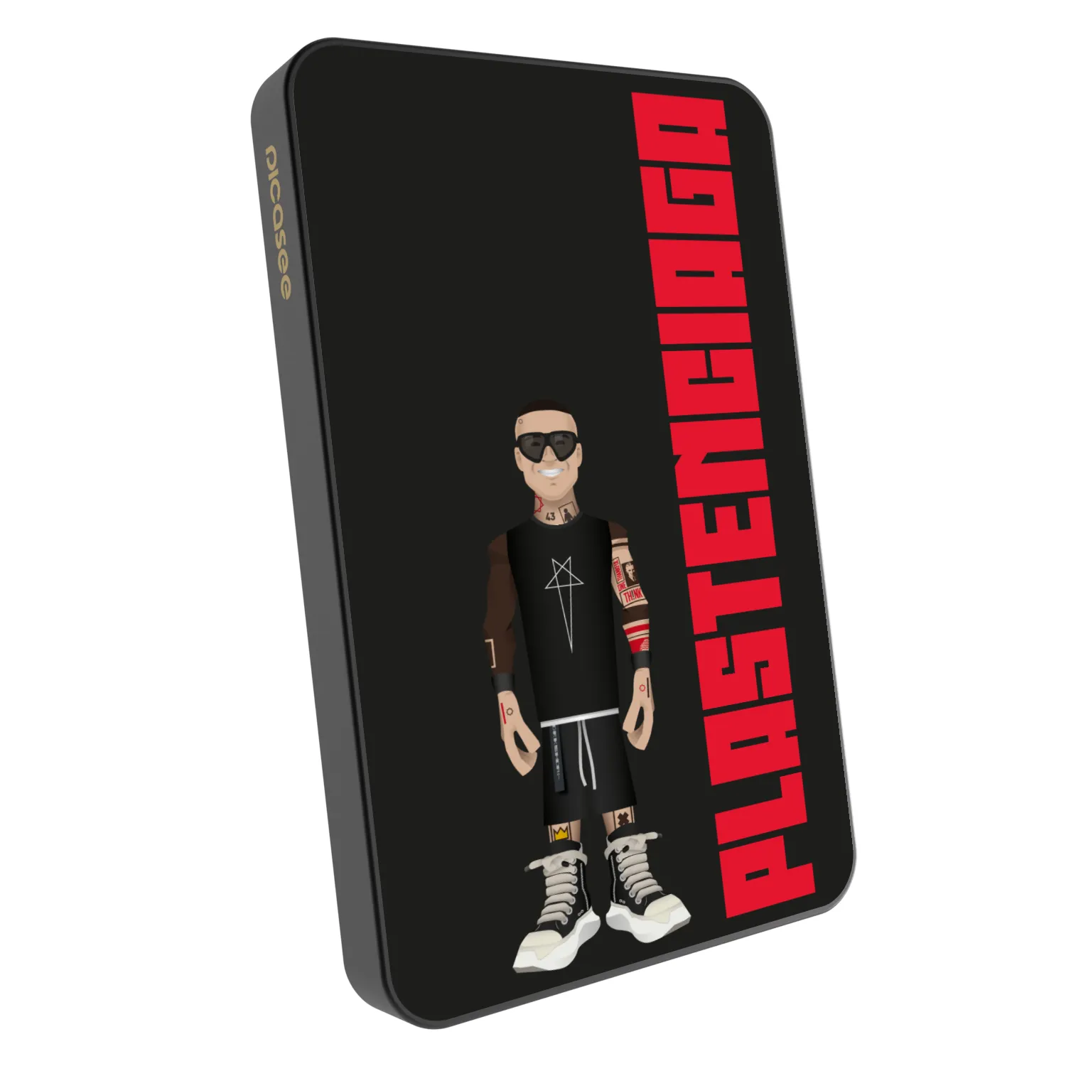 Picasee Prijenosni punjač s MagSafe 5 000 mAh Sivo - Tomáš Rajchl