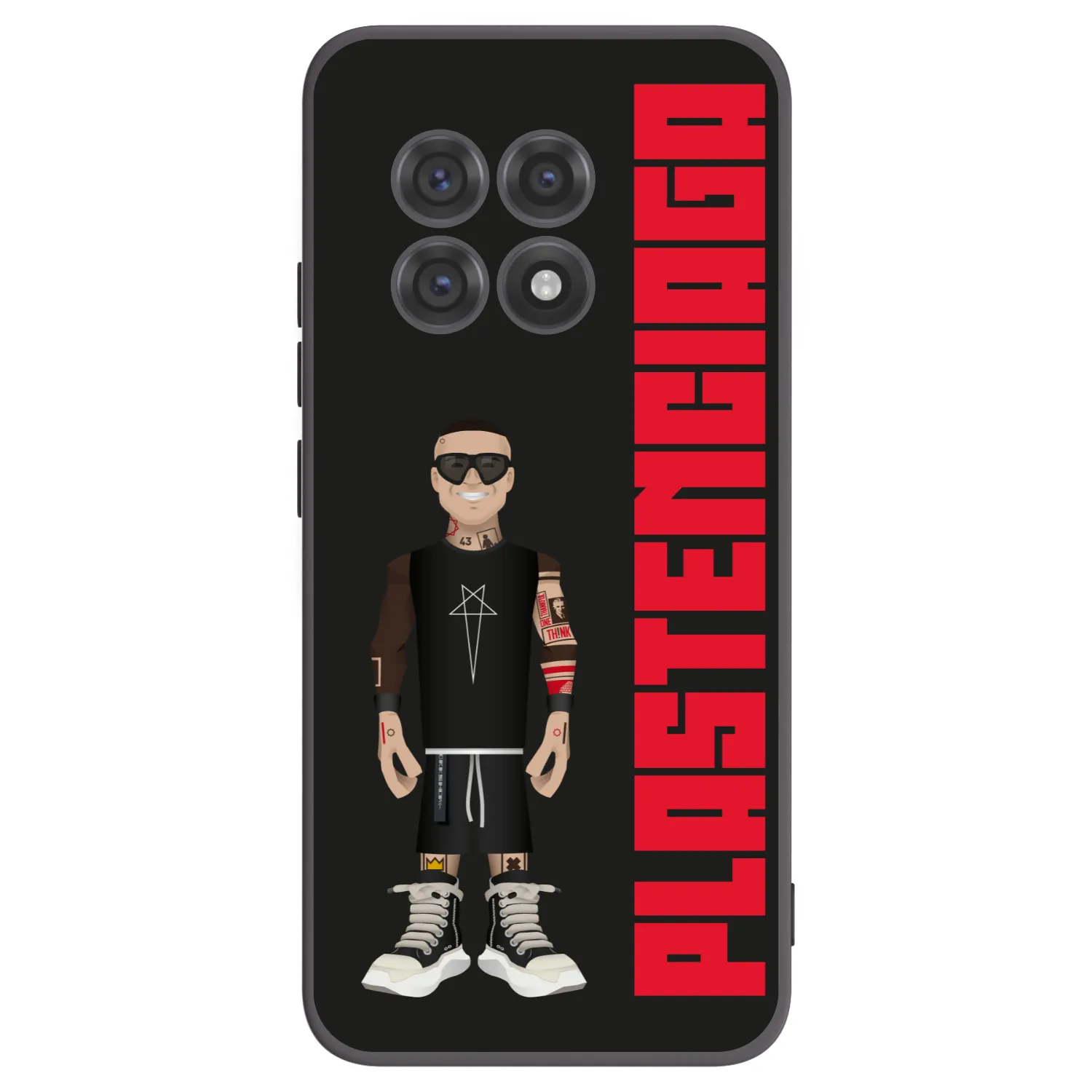 Picasee crna silikonska maskica za OnePlus 13R 5G - Tomáš Rajchl