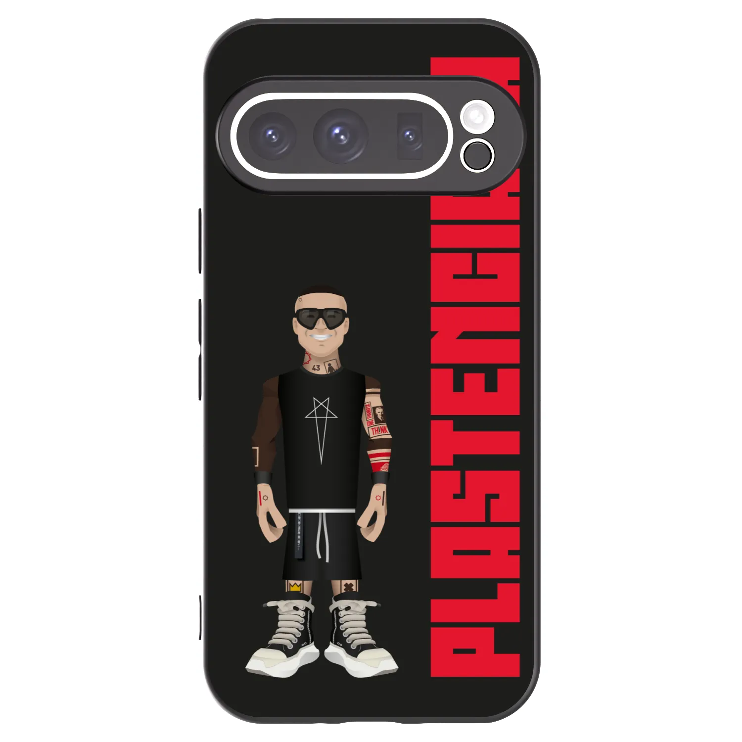 Picasee crna silikonska maskica za Google Pixel 9 Pro XL - Tomáš Rajchl