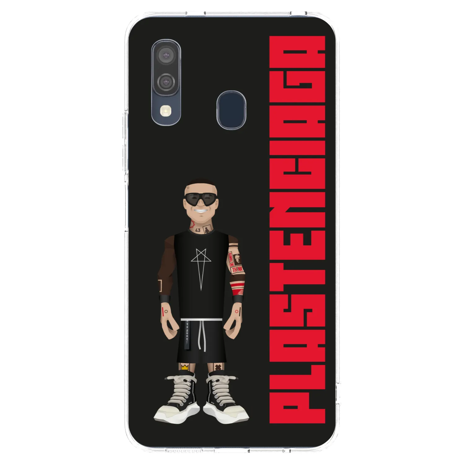 Picasee silikonska prozirna maskica za Samsung Galaxy A40 A405F - Tomáš Rajchl