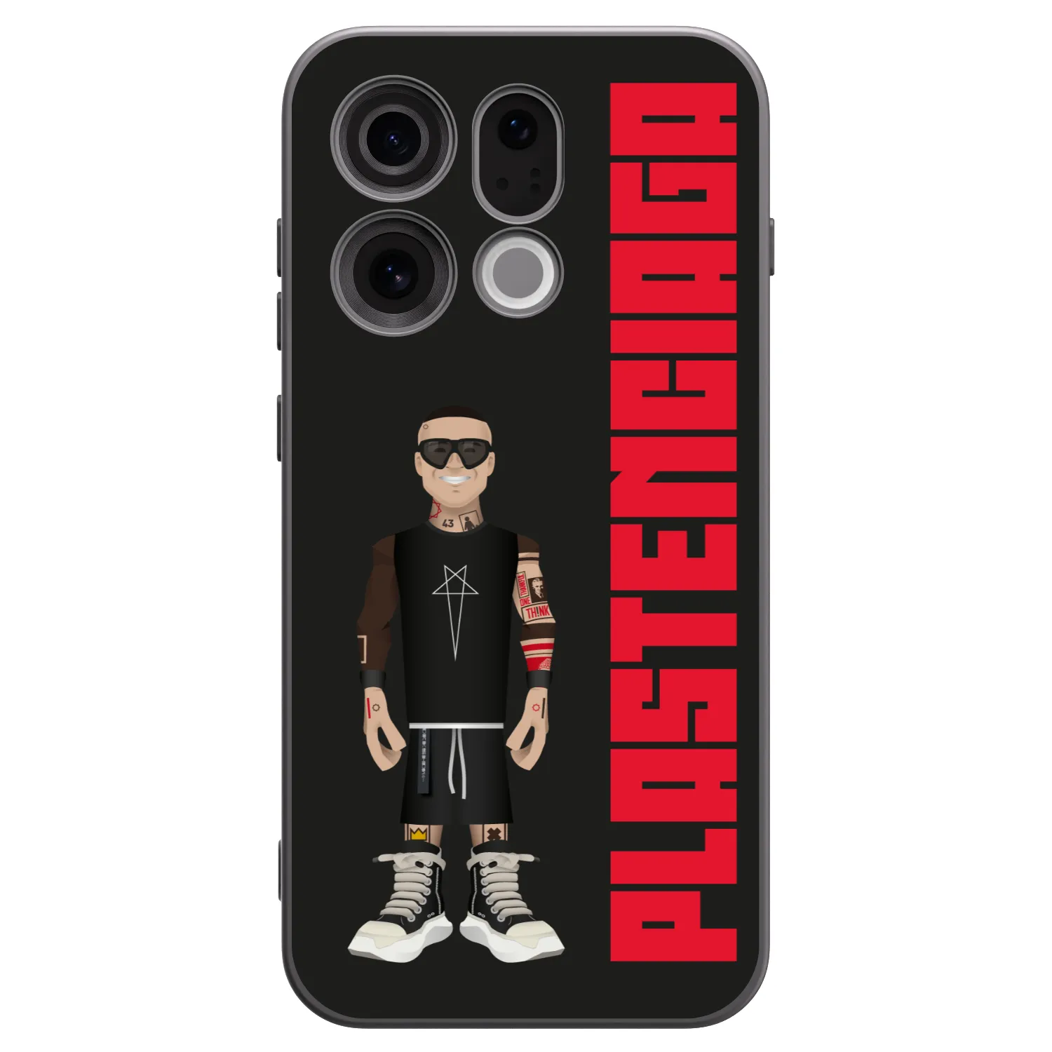 Picasee crna silikonska maskica za OPPO Find X9 - Tomáš Rajchl