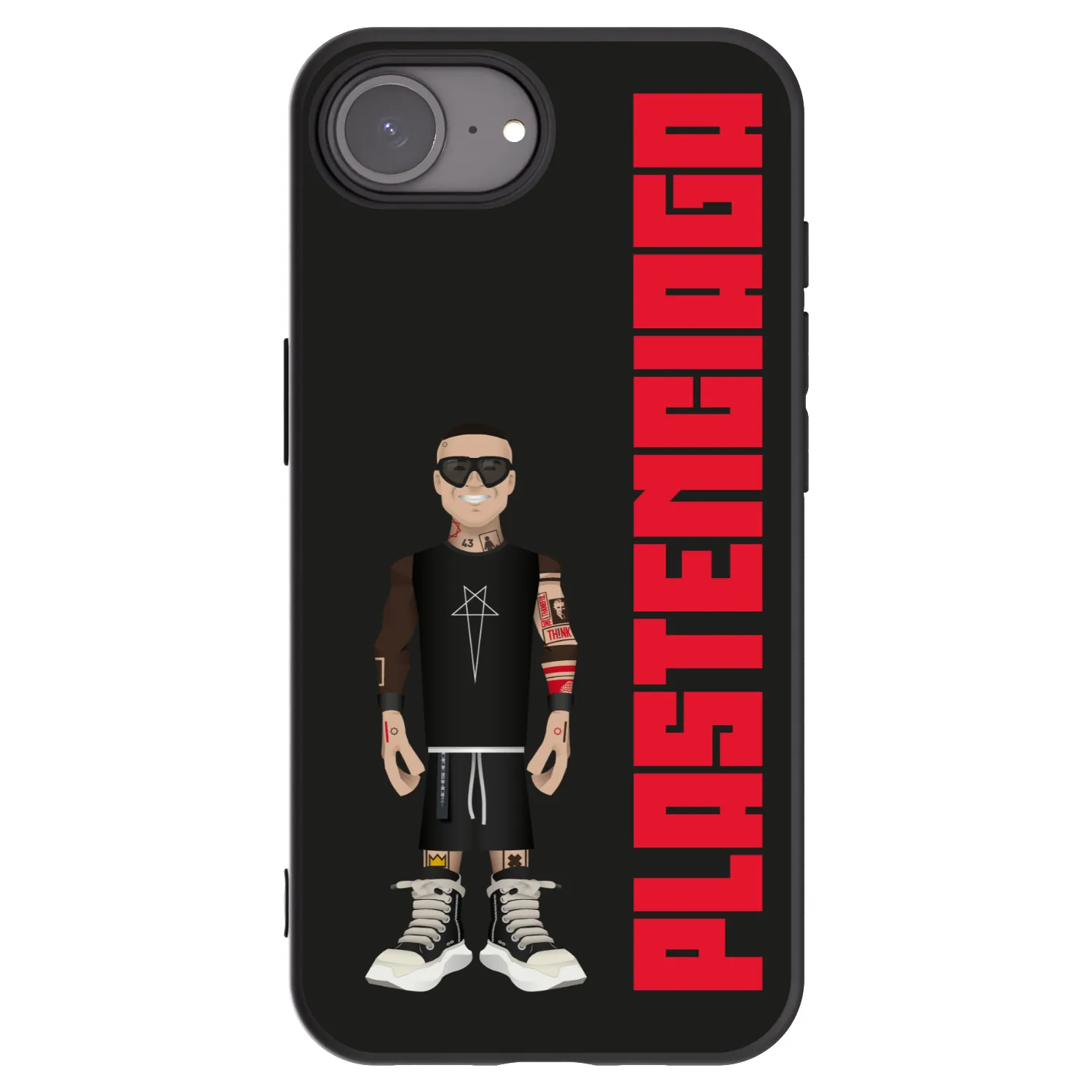 Picasee crna silikonska maskica za Apple iPhone 17e - Tomáš Rajchl