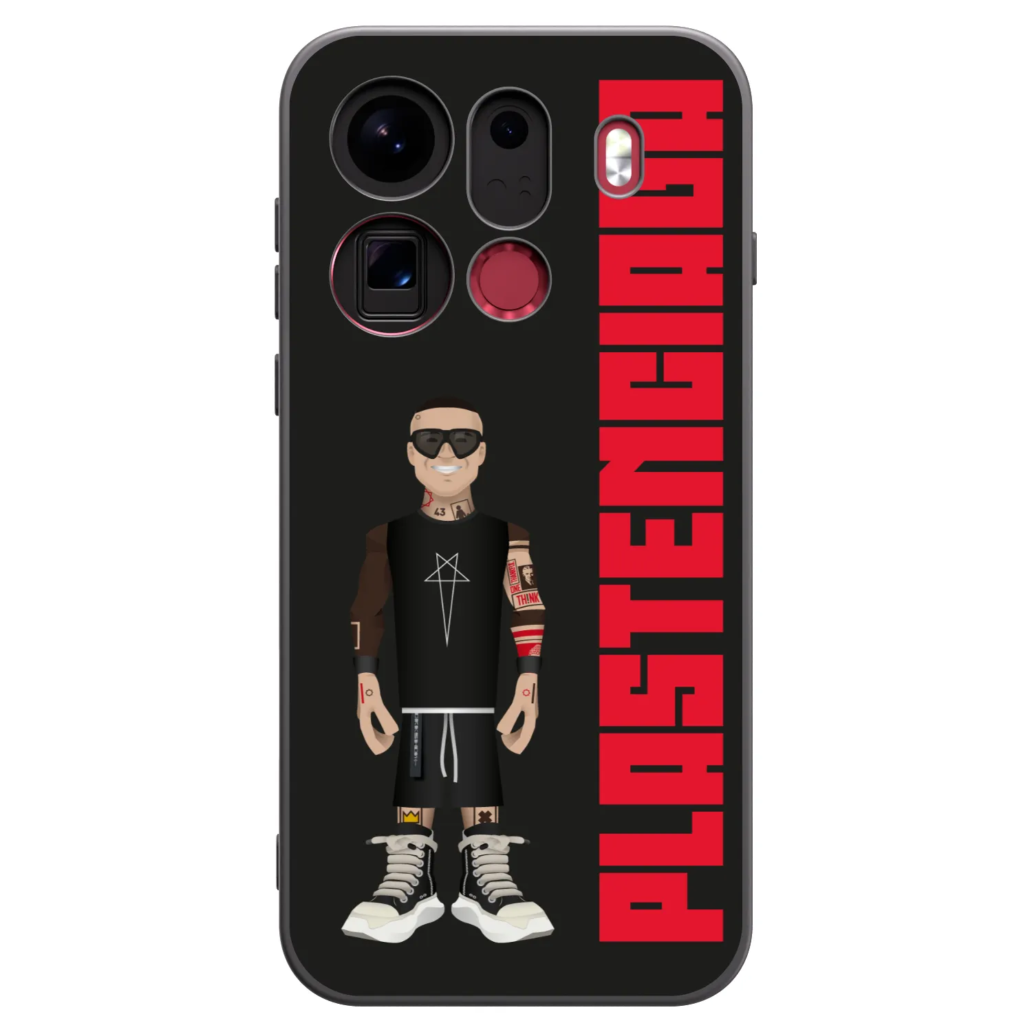 Picasee crna silikonska maskica za OPPO Find X9 Pro - Tomáš Rajchl
