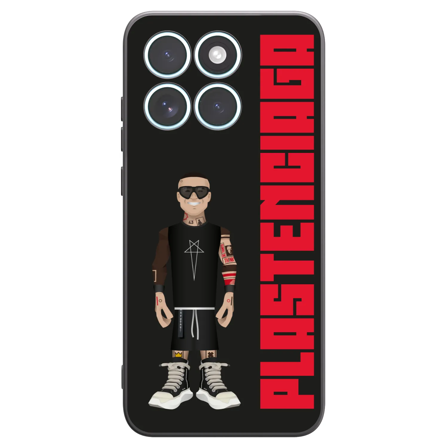 Picasee crna silikonska maskica za Motorola Edge 70 Fusion - Tomáš Rajchl