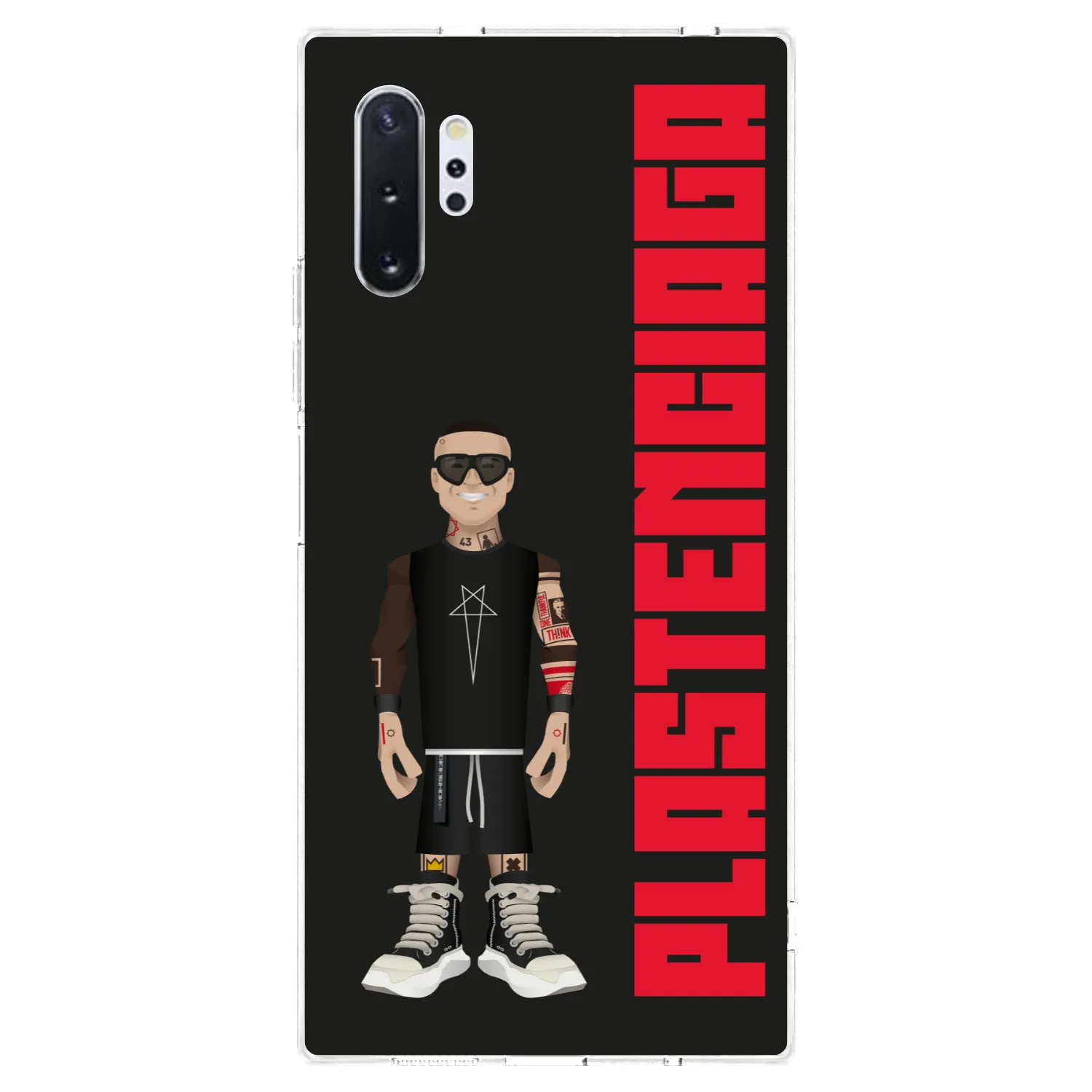 Picasee silikonska prozirna maskica za Samsung Galaxy Note 10+ N975F - Tomáš Rajchl