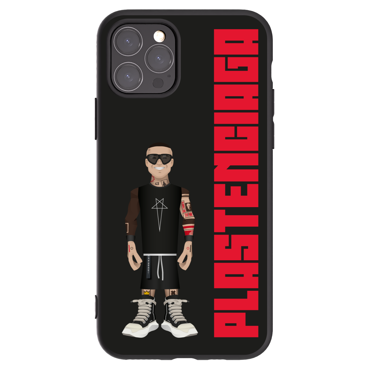 Picasee crna silikonska maskica za Apple iPhone 11 Pro - Tomáš Rajchl