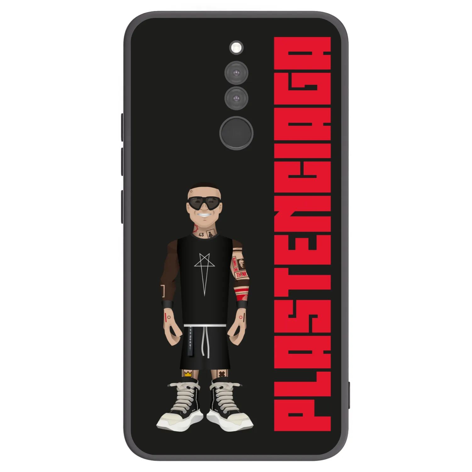Picasee crna silikonska maskica za Xiaomi Redmi 8 - Tomáš Rajchl