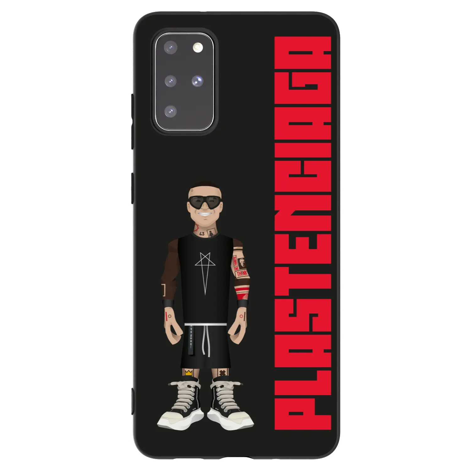 Picasee crna silikonska maskica za Samsung Galaxy S20+ G985F - Tomáš Rajchl