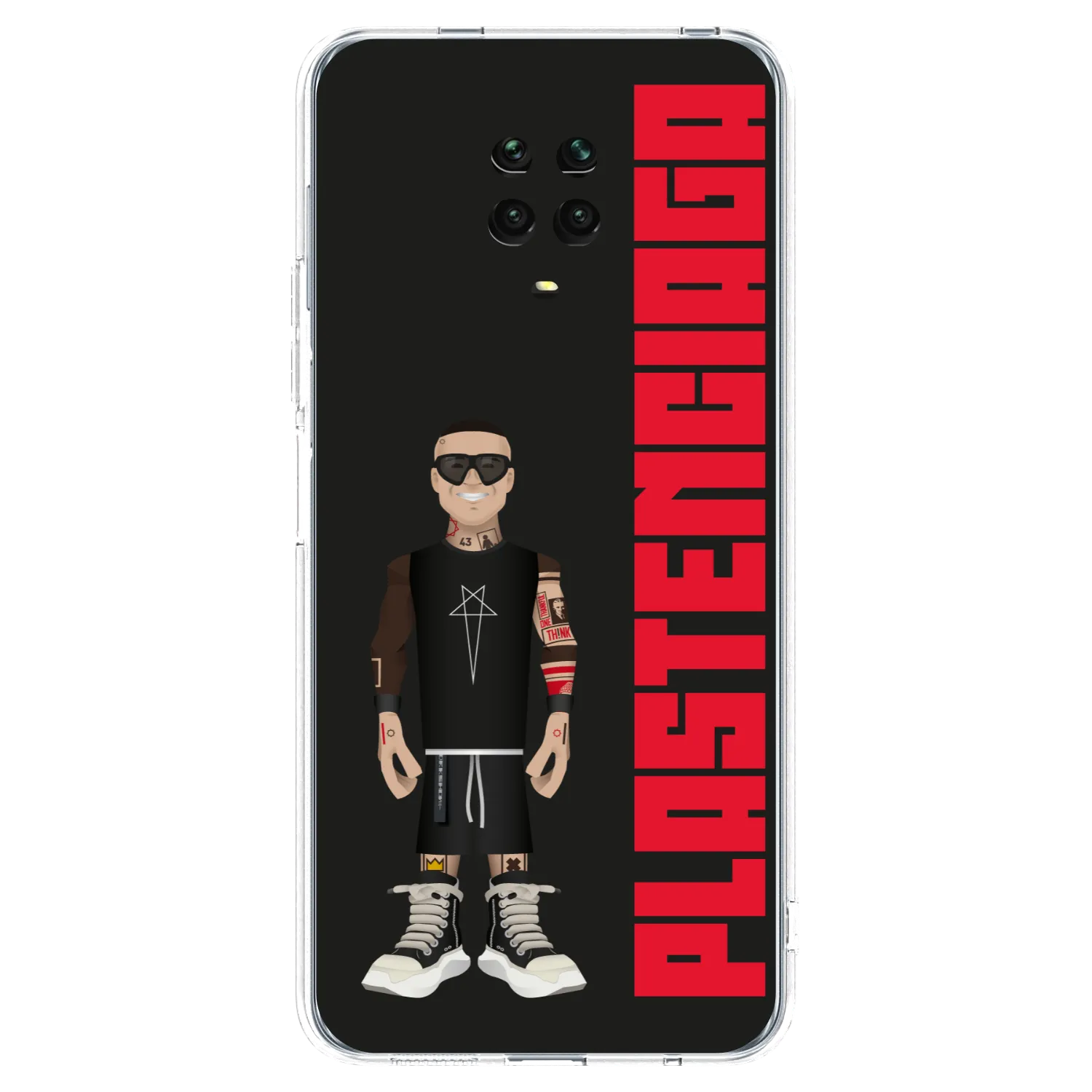 Picasee silikonska prozirna maskica za Xiaomi Redmi Note 9 Pro - Tomáš Rajchl